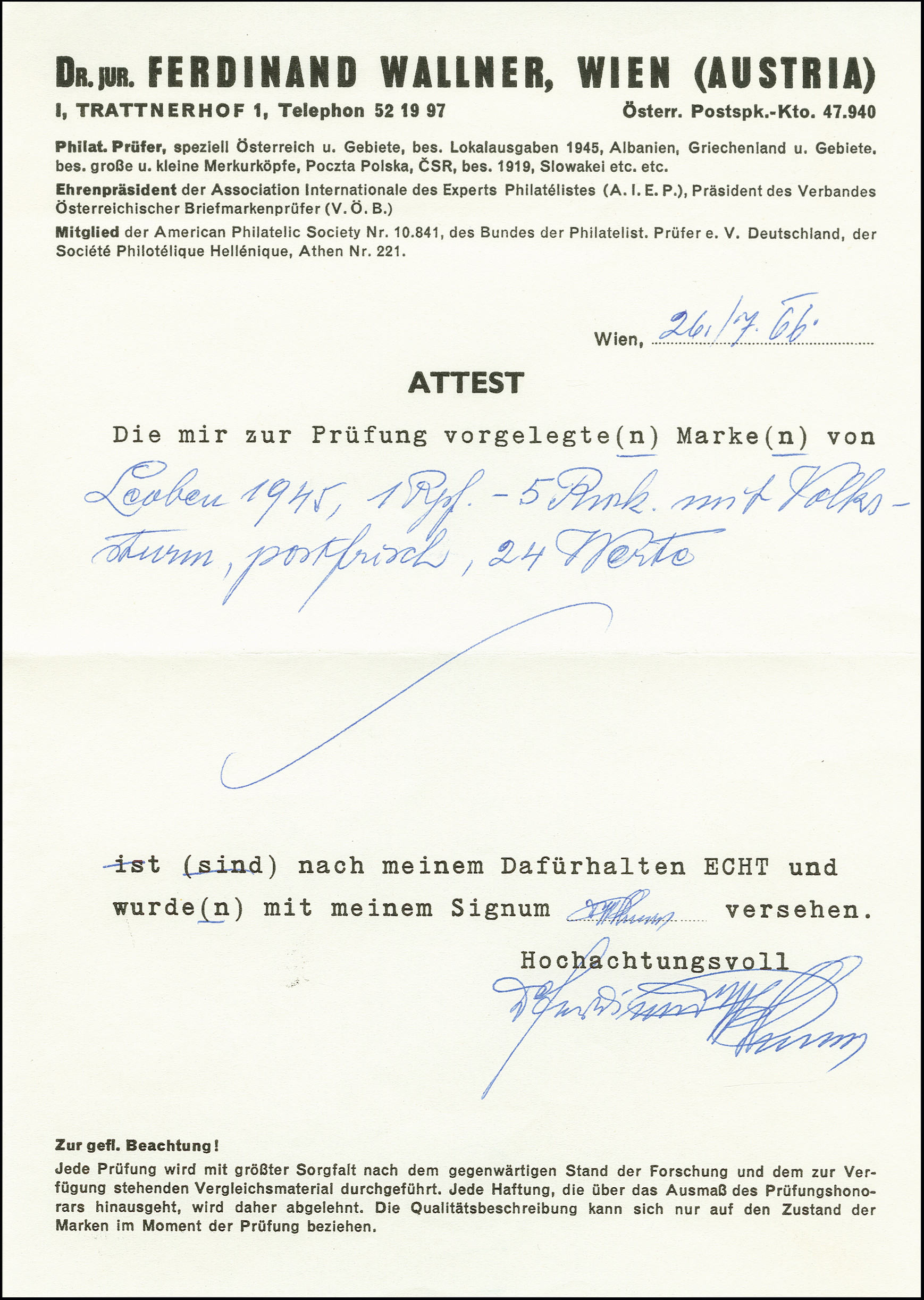 Stamp Auction Austria Austria Local Issues Auction 368 Day 1 Lot 37