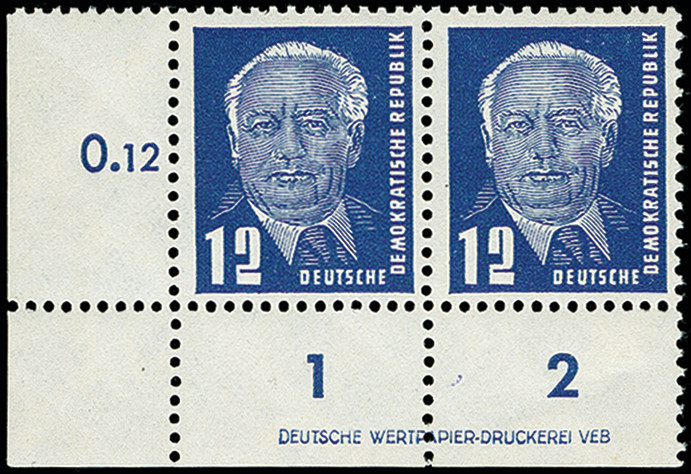 Lot 964 - germany after 1945 GDR - Heinrich Koehler Auktionen Auction #371- Day 2 Lot 964 - germany after 1945 GDR - Heinrich Koehler Auktionen Auction #371- Day 2