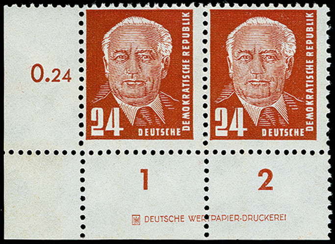 Lot 965 - germany after 1945 GDR - Heinrich Koehler Auktionen Auction #371- Day 2 Lot 965 - germany after 1945 GDR - Heinrich Koehler Auktionen Auction #371- Day 2