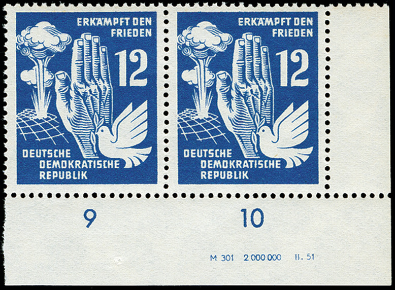 Lot 971 - germany after 1945 GDR - Heinrich Koehler Auktionen Auction #371- Day 2 Lot 971 - germany after 1945 GDR - Heinrich Koehler Auktionen Auction #371- Day 2
