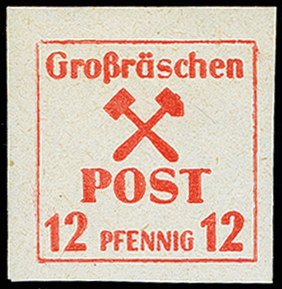 Lot 774 - german local issues after 1945 grossräschen -  Heinrich Koehler Auktionen Auction #371- Day 2