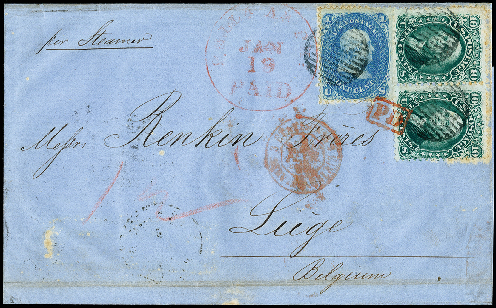 Lot 613 - Overseas United States of America -  Heinrich Koehler Auktionen Auction #371- Day 1