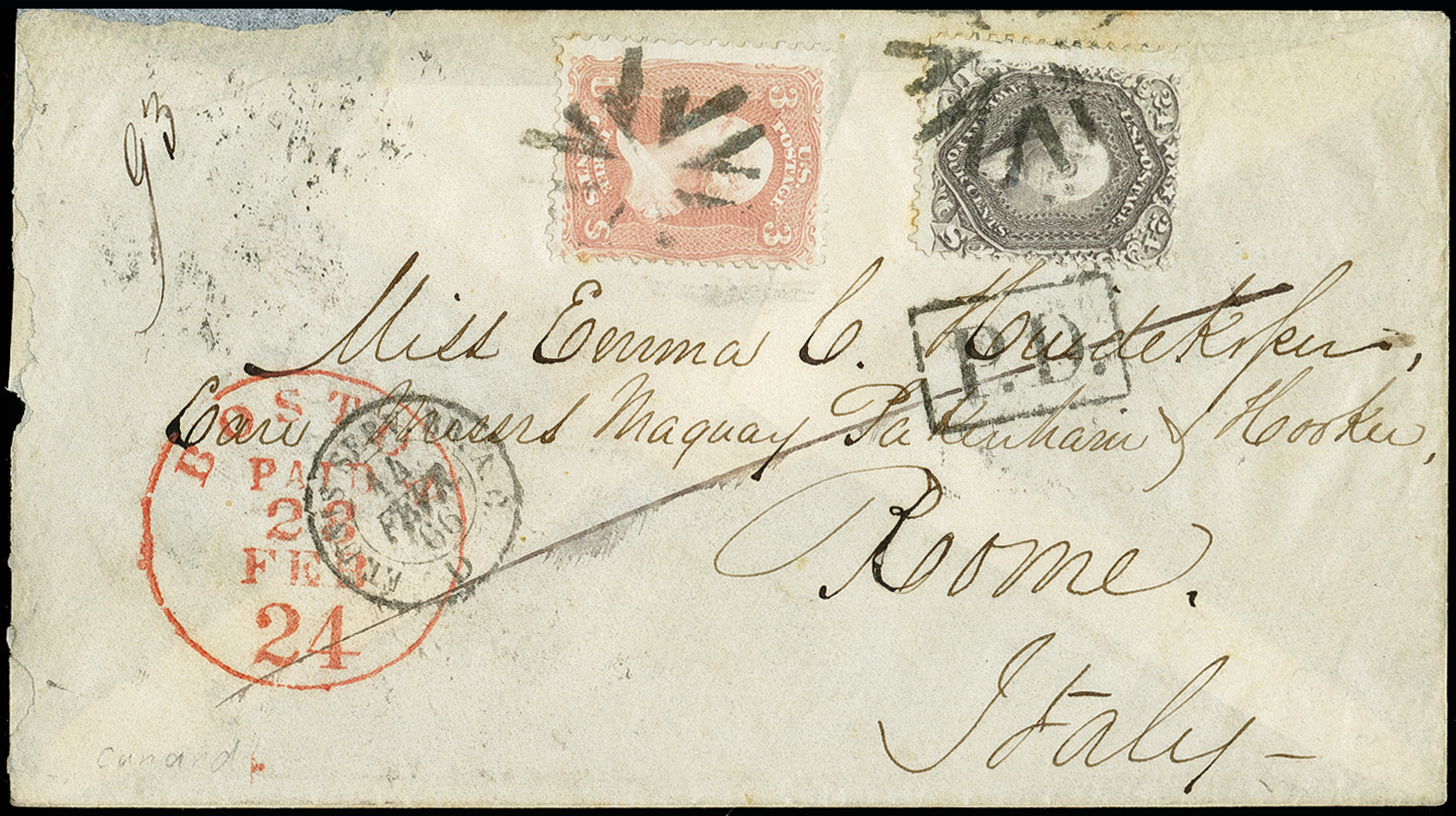 Lot 617 - Overseas United States of America -  Heinrich Koehler Auktionen Auction #371- Day 1