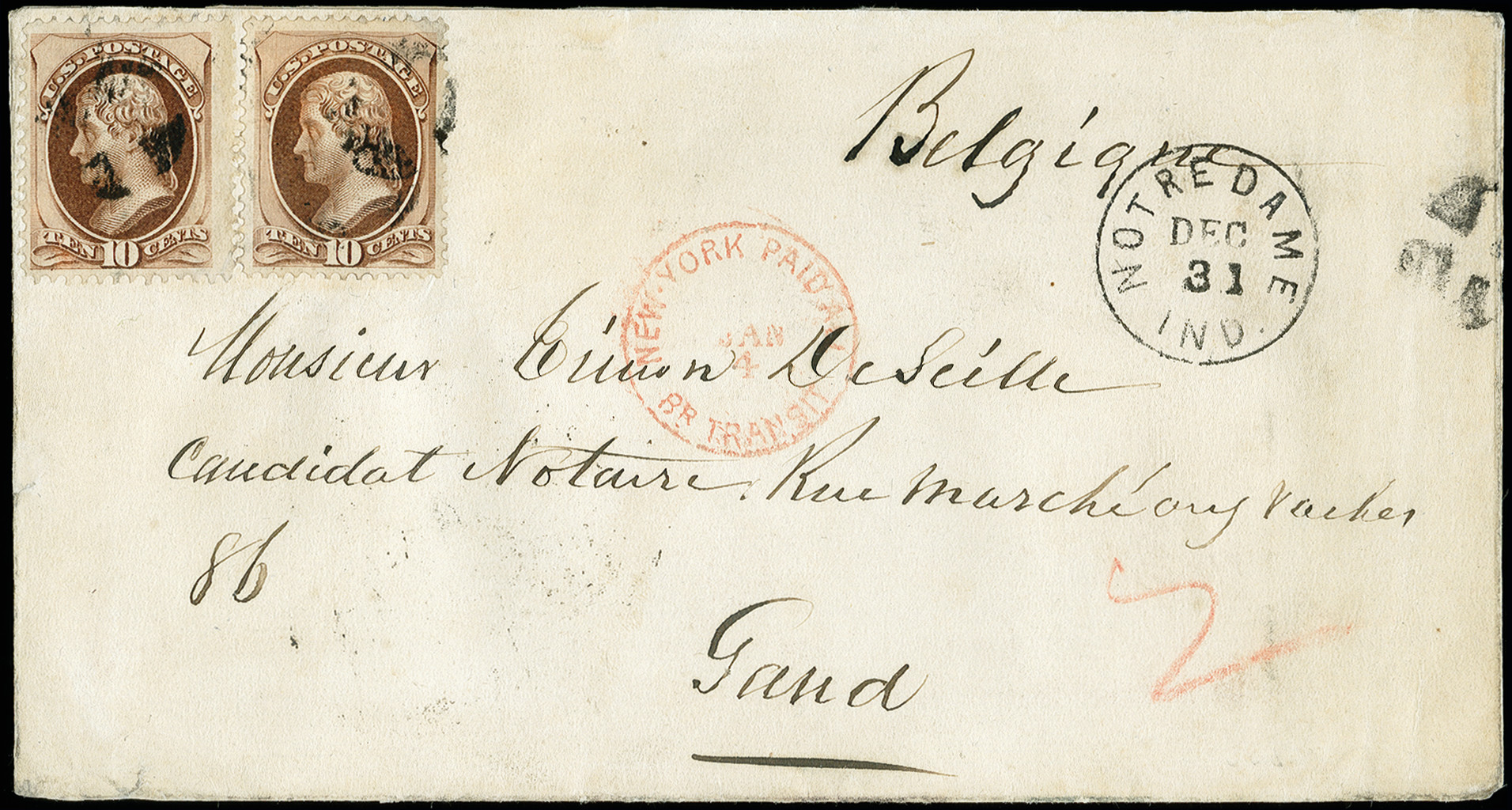 Lot 609 - Overseas United States of America -  Heinrich Koehler Auktionen Auction #371- Day 1