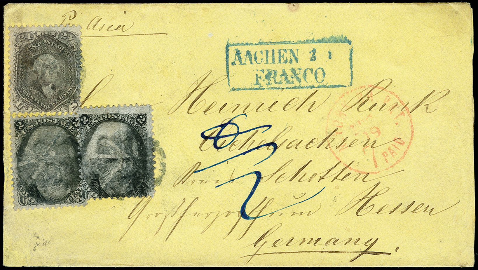 Lot 618 - Overseas United States of America -  Heinrich Koehler Auktionen Auction #371- Day 1