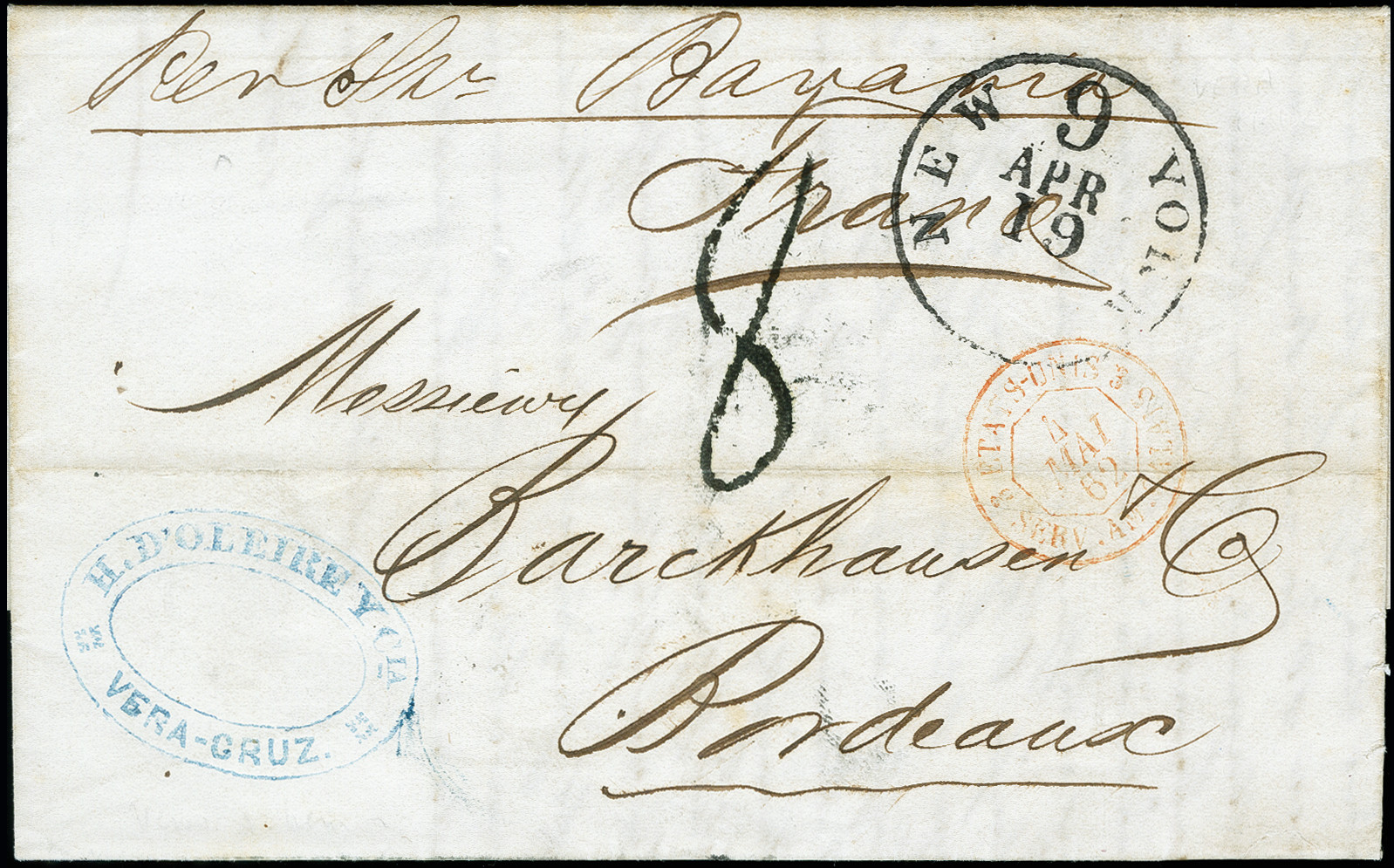 Lot 584 - Overseas Mexico - Heinrich Koehler Auktionen Auction #371- Day 1 Lot 584 - Overseas Mexico - Heinrich Koehler Auktionen Auction #371- Day 1