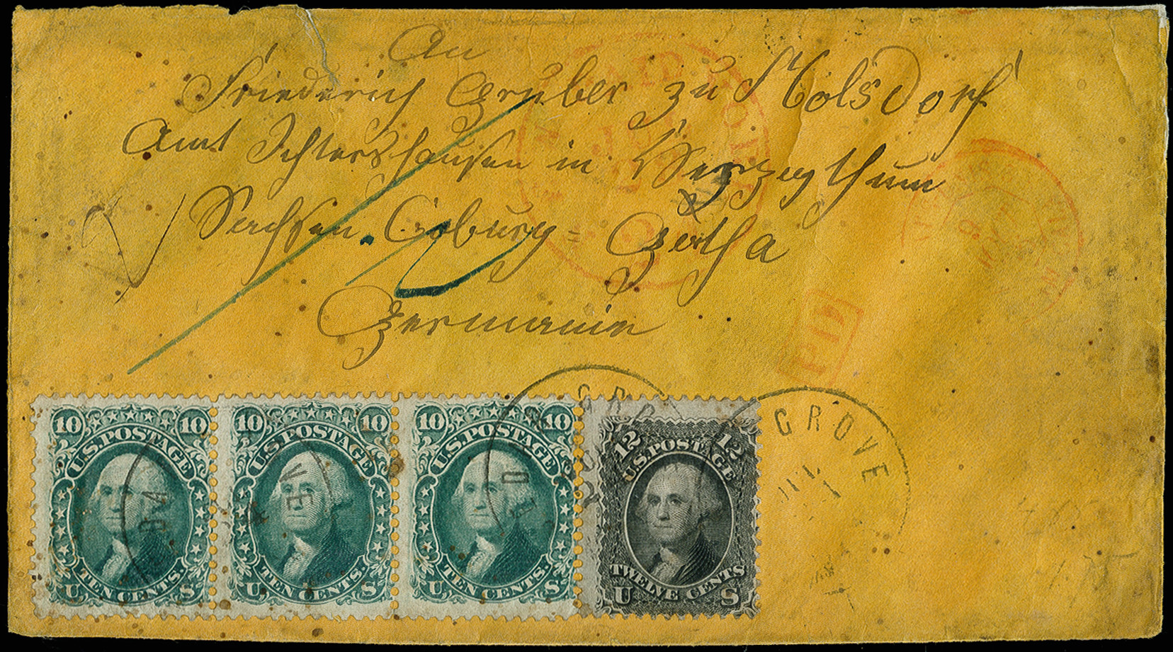 Lot 615 - Overseas United States of America -  Heinrich Koehler Auktionen Auction #371- Day 1