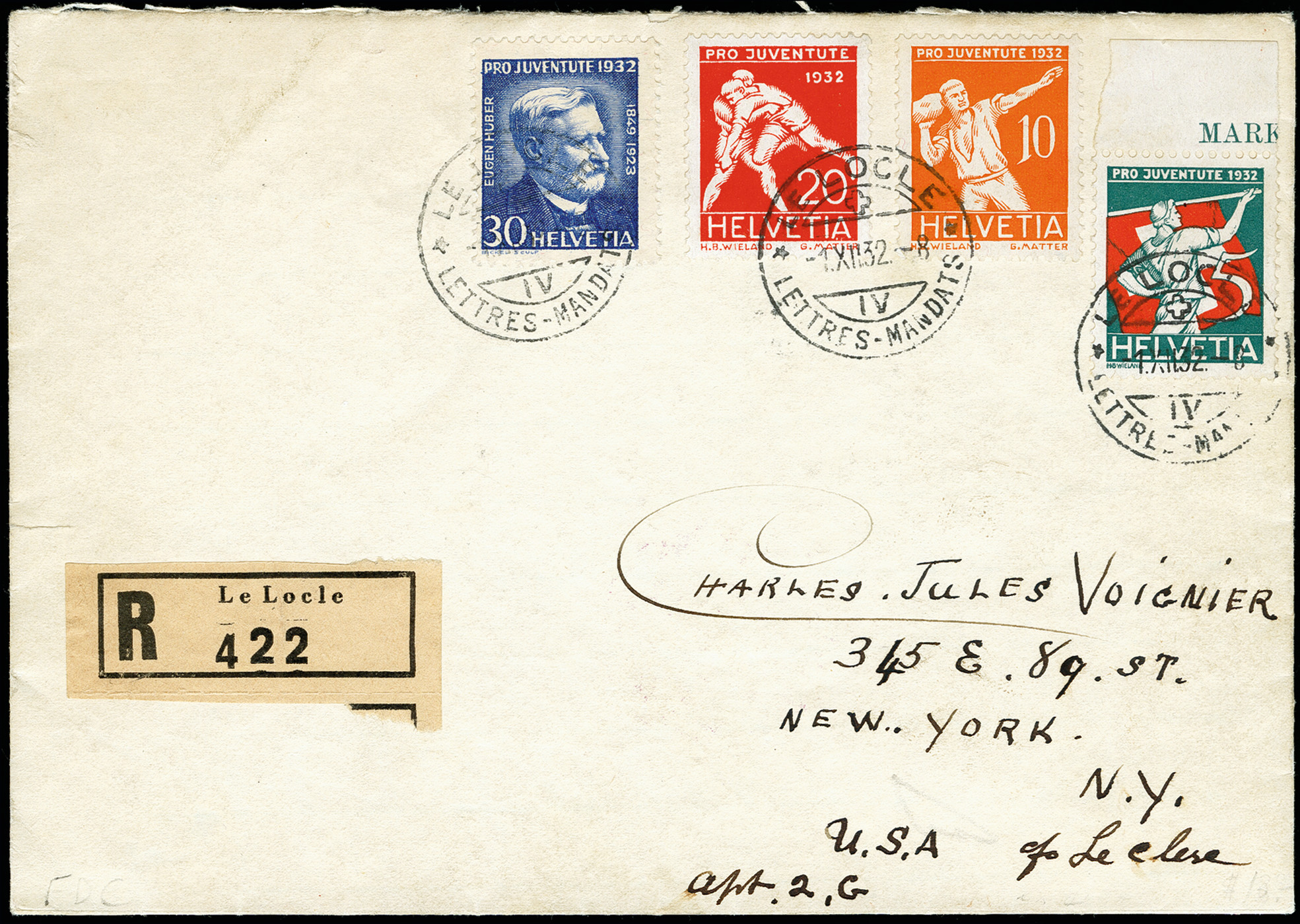 Lot 54 - Switzerland swiss federal post - Heinrich Koehler Auktionen Auction #371- Day 1 Lot 54 - Switzerland swiss federal post - Heinrich Koehler Auktionen Auction #371- Day 1