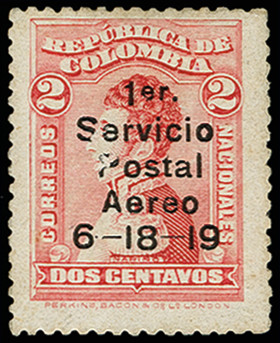 Lot 506 - Overseas Colombia - Heinrich Koehler Auktionen Auction #371- Day 1 Lot 506 - Overseas Colombia - Heinrich Koehler Auktionen Auction #371- Day 1
