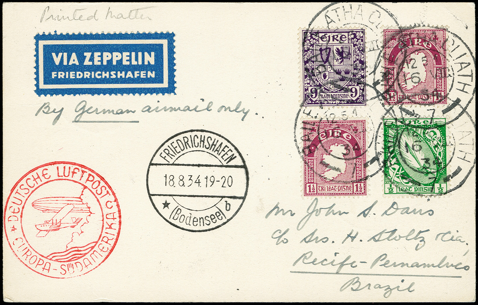 Lot 258 - europe ireland -  Heinrich Koehler Auktionen Auction #371- Day 1