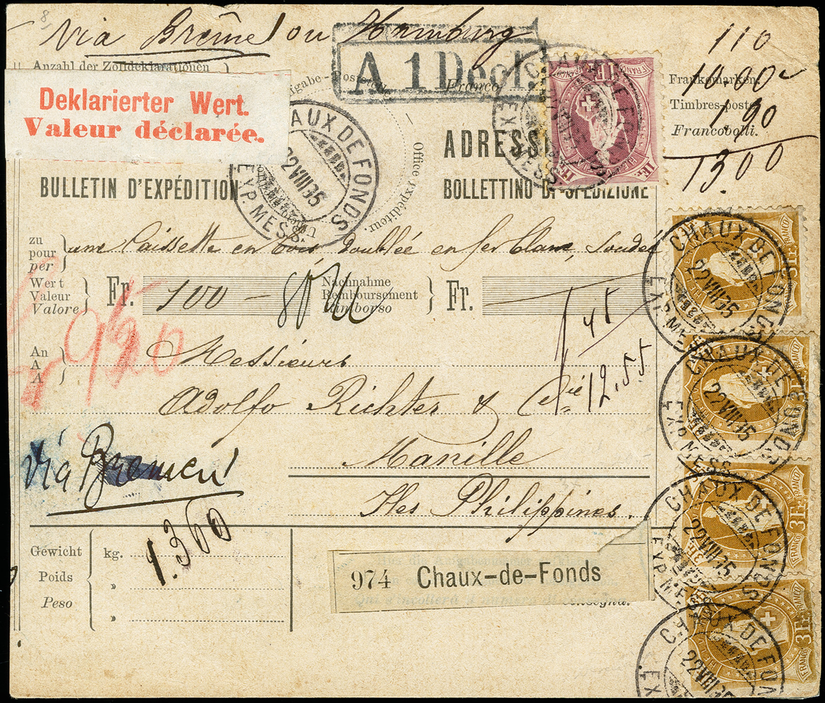 Lot 418 - spanish colonies Philippines -  Heinrich Koehler Auktionen Auction #371- Day 1