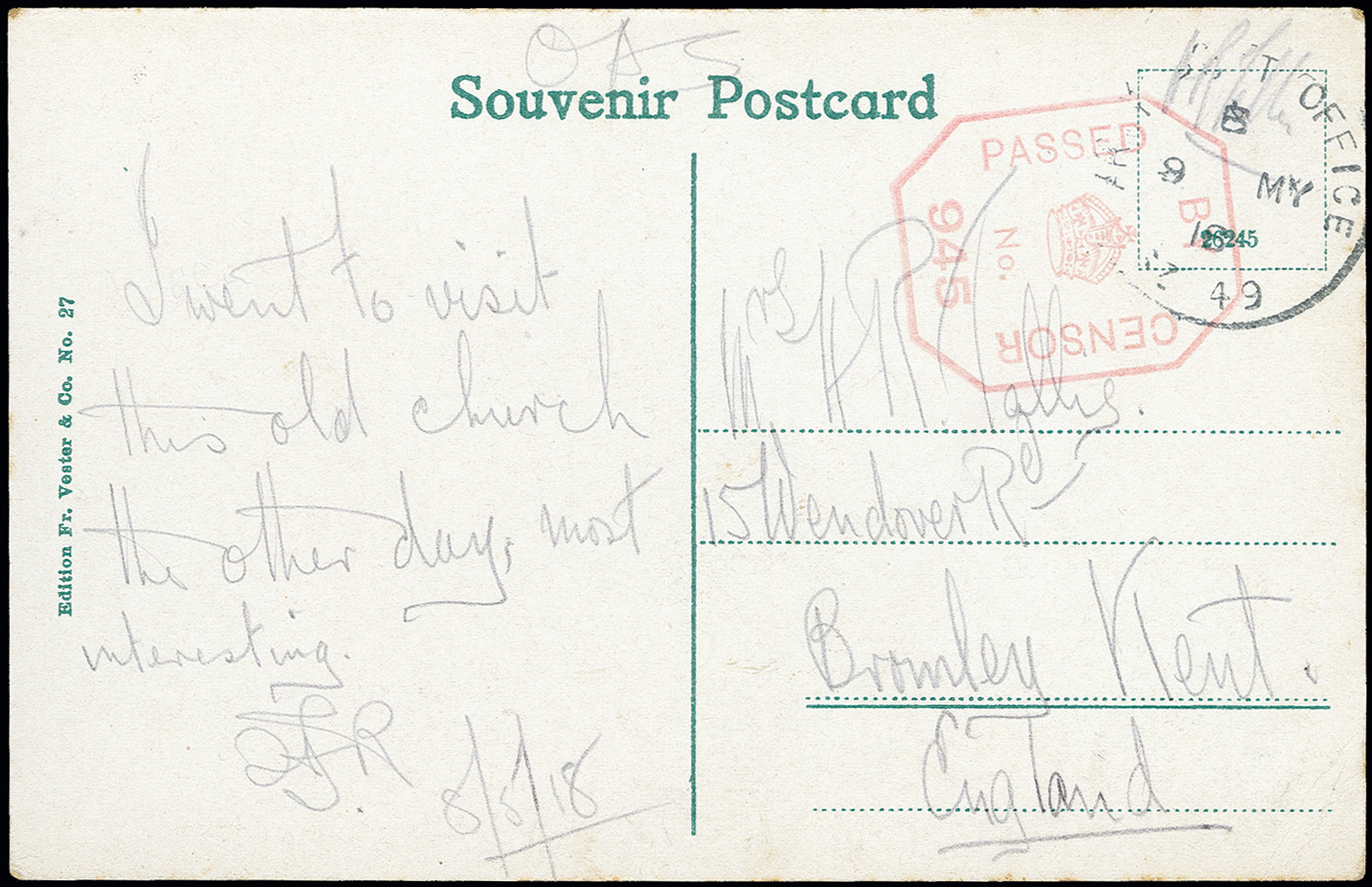 Lot 550 - Overseas palestine - Heinrich Koehler Auktionen Auction #371- Day 1 Lot 550 - Overseas palestine - Heinrich Koehler Auktionen Auction #371- Day 1