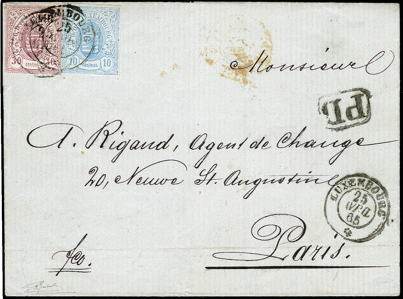 Lot 346 - europe luxemburg - Heinrich Koehler Auktionen Auction #371- Day 1 Lot 346 - europe luxemburg - Heinrich Koehler Auktionen Auction #371- Day 1