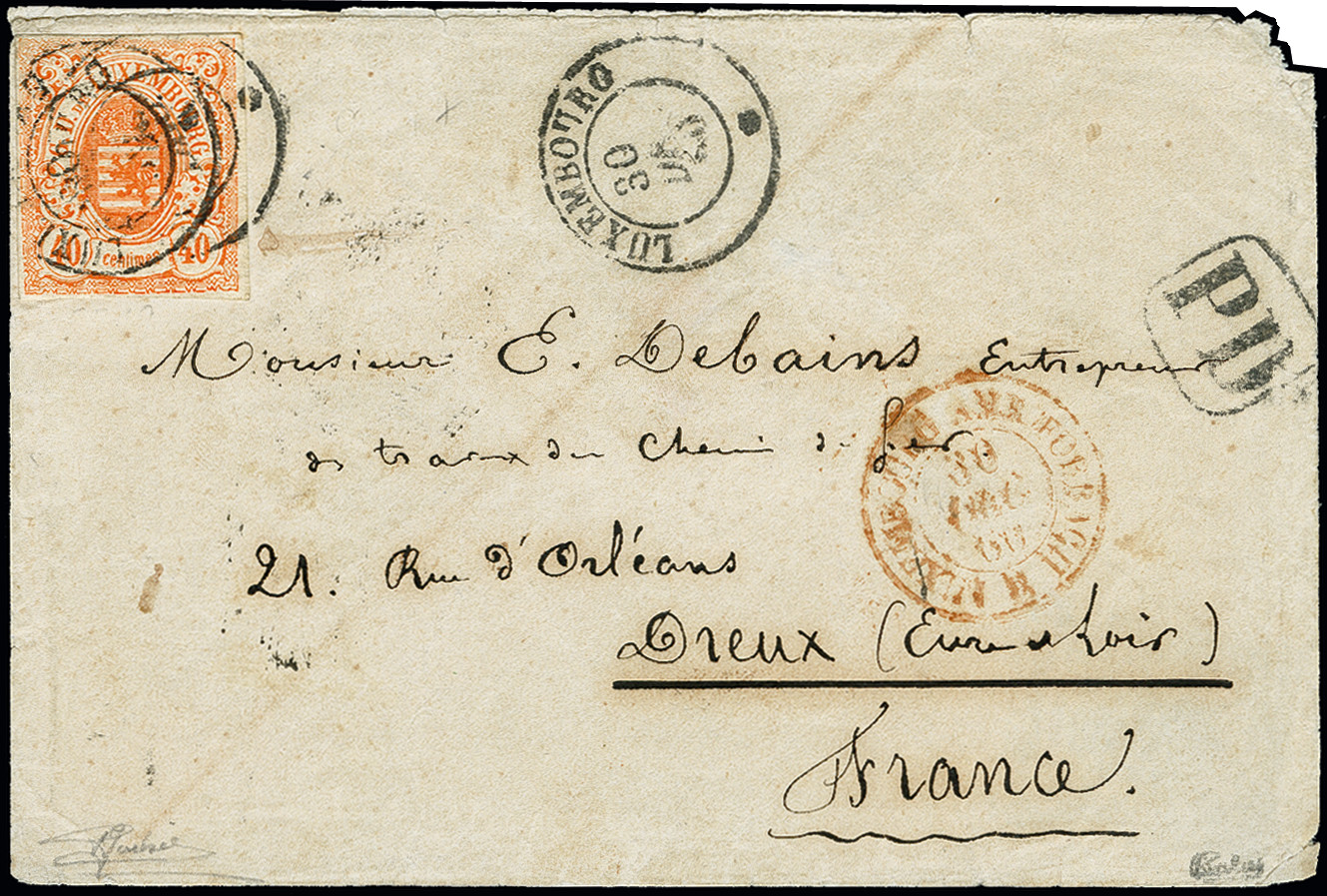 Lot 347 - europe luxemburg - Heinrich Koehler Auktionen Auction #371- Day 1 Lot 347 - europe luxemburg - Heinrich Koehler Auktionen Auction #371- Day 1