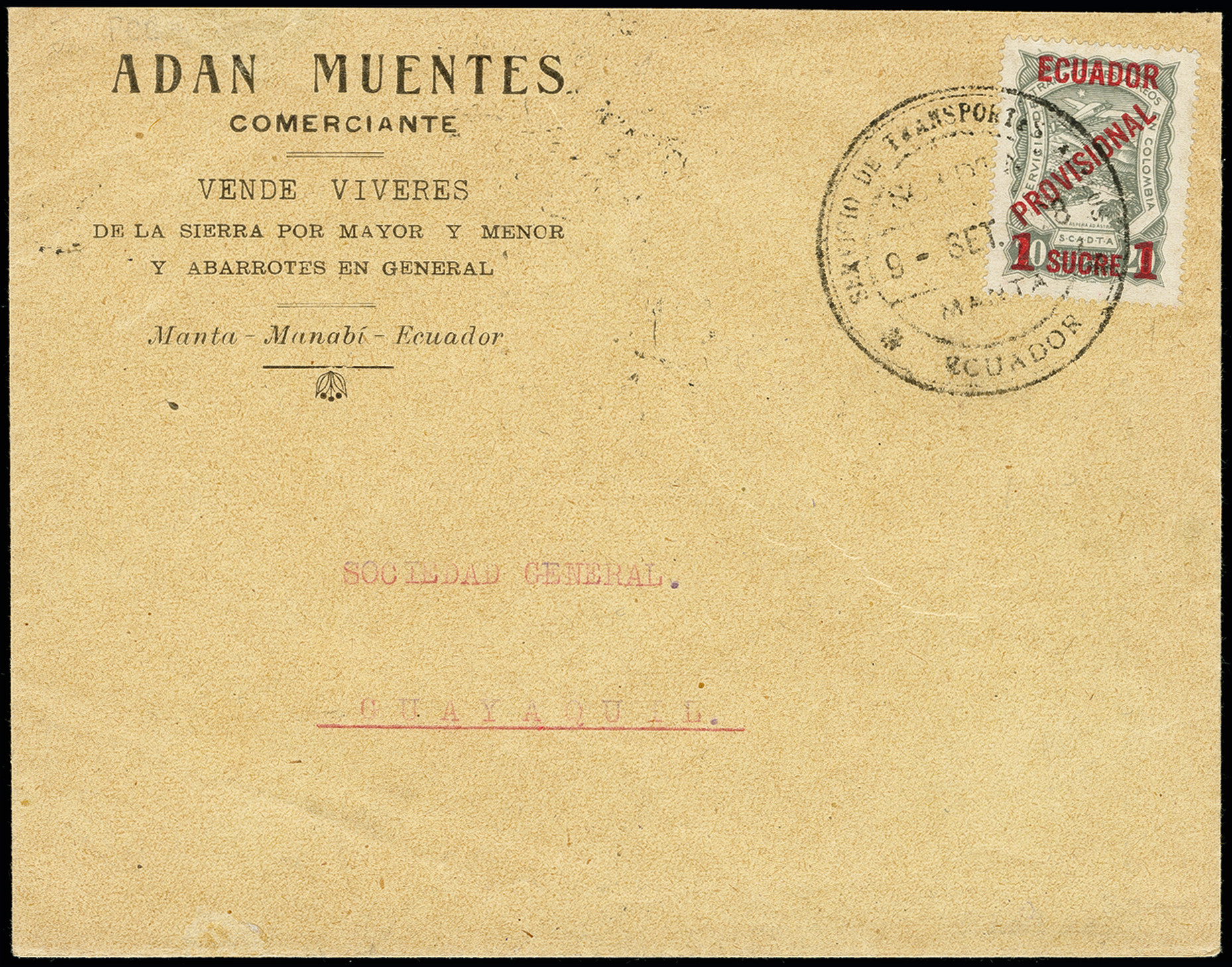 Lot 537 - airmail scadta -  Heinrich Koehler Auktionen Auction #371- Day 1