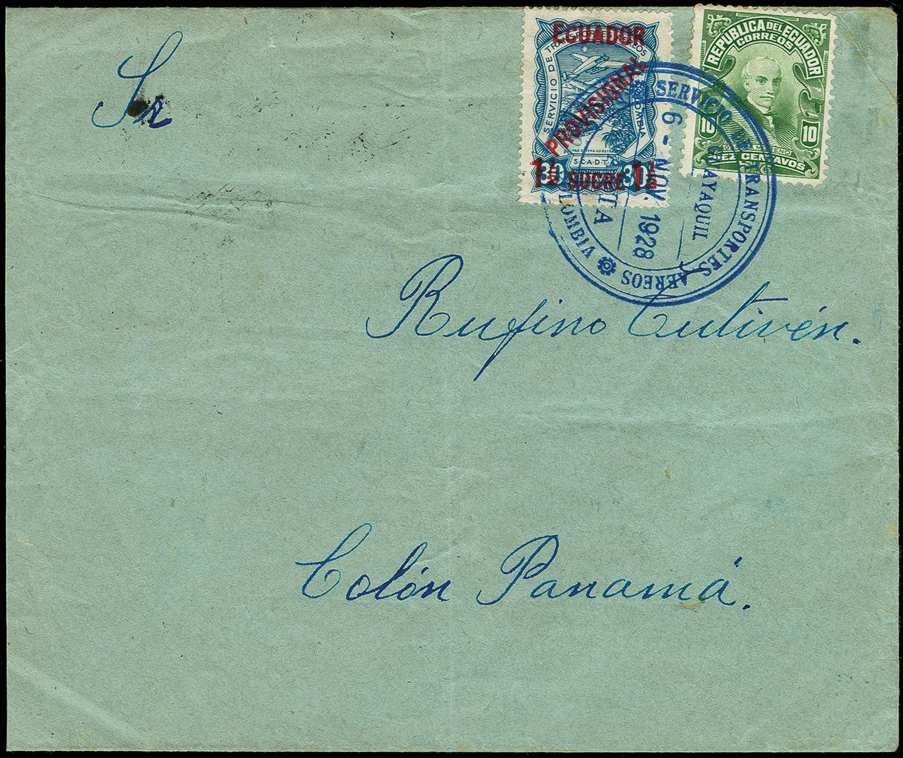 Lot 538 - airmail scadta -  Heinrich Koehler Auktionen Auction #371- Day 1