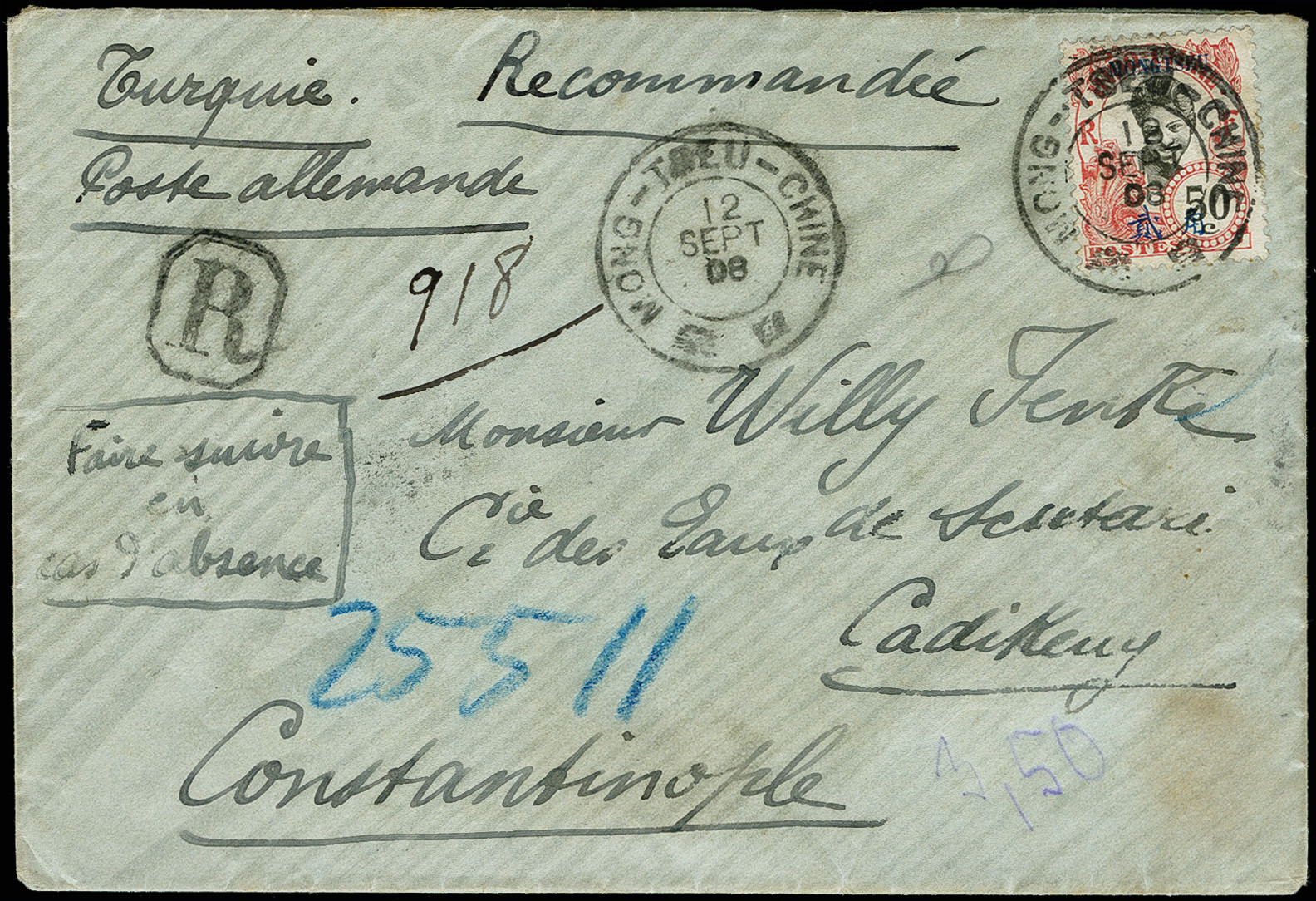 Lot 119 - french colonies french indochina -  Heinrich Koehler Auktionen Auction #371- Day 1
