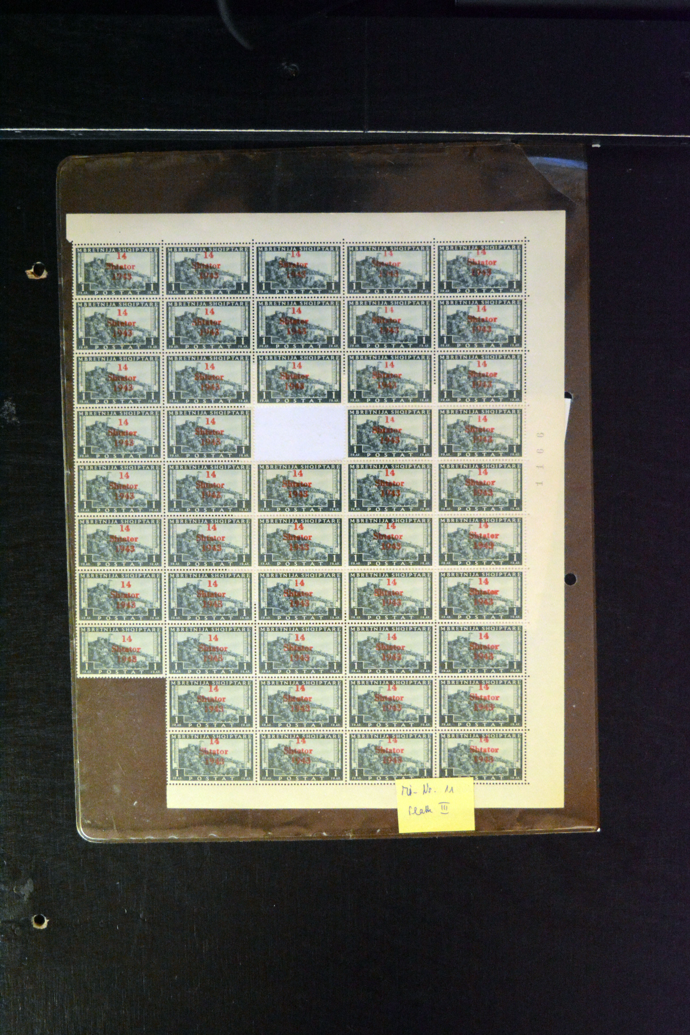 Lot 3898 - german occupation issues 1939/45 Albania -  Heinrich Koehler Auktionen Auction #371- Day 3