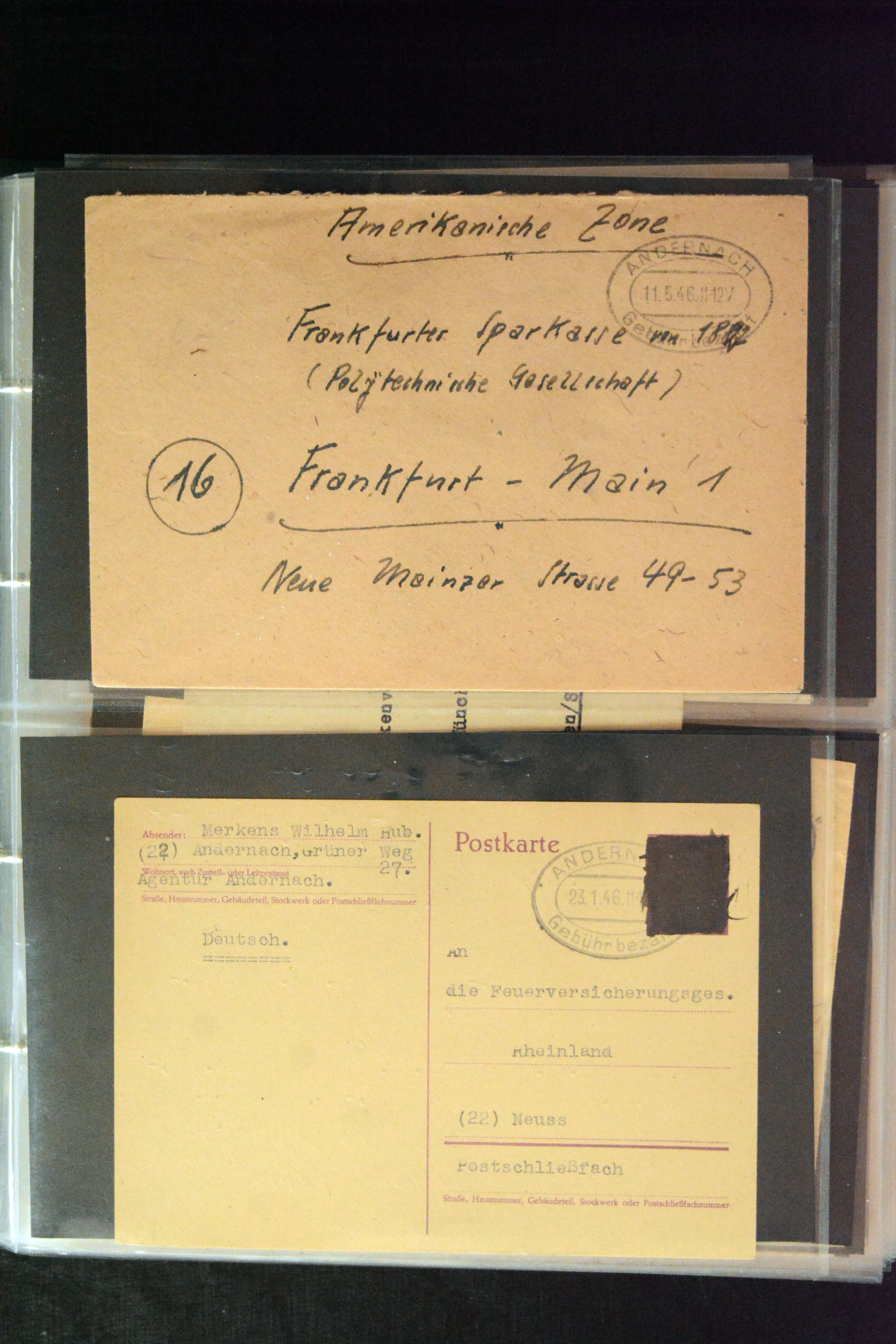 Lot 4128 - french occupation zone french occupation zone - rheinland-pfalz -  Heinrich Koehler Auktionen Auction #371- Day 3