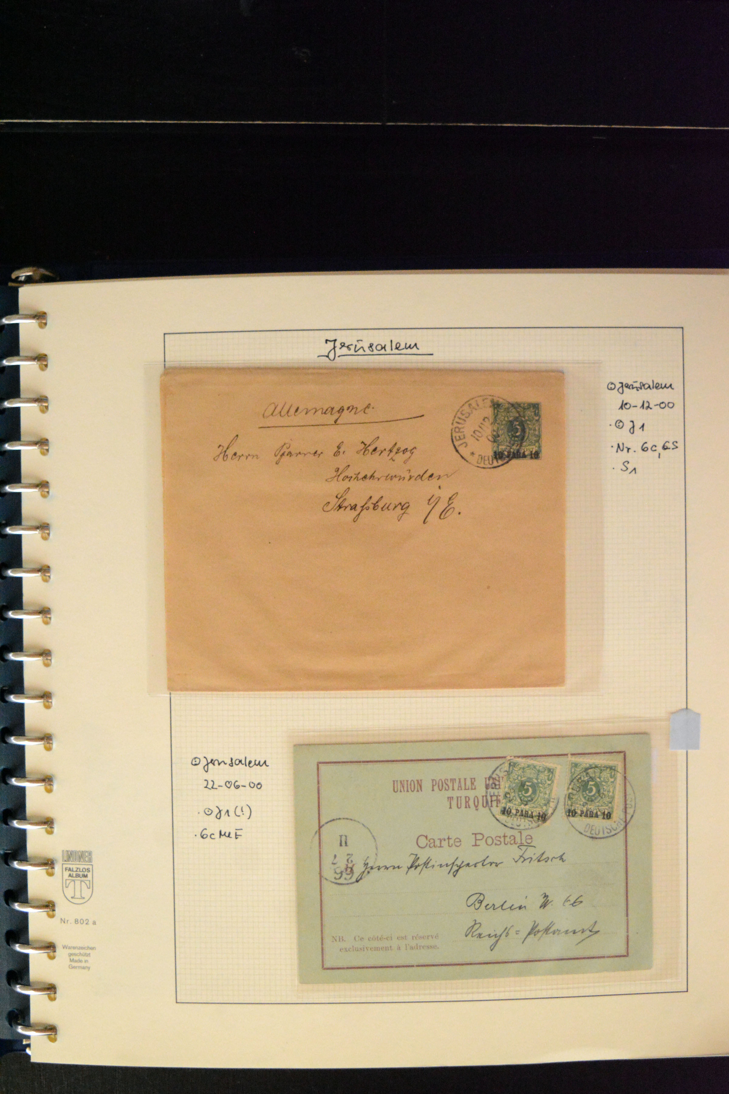 Lot 3795 - german colonies and offices abroad german post in turkey -  Heinrich Koehler Auktionen Auction #371- Day 3