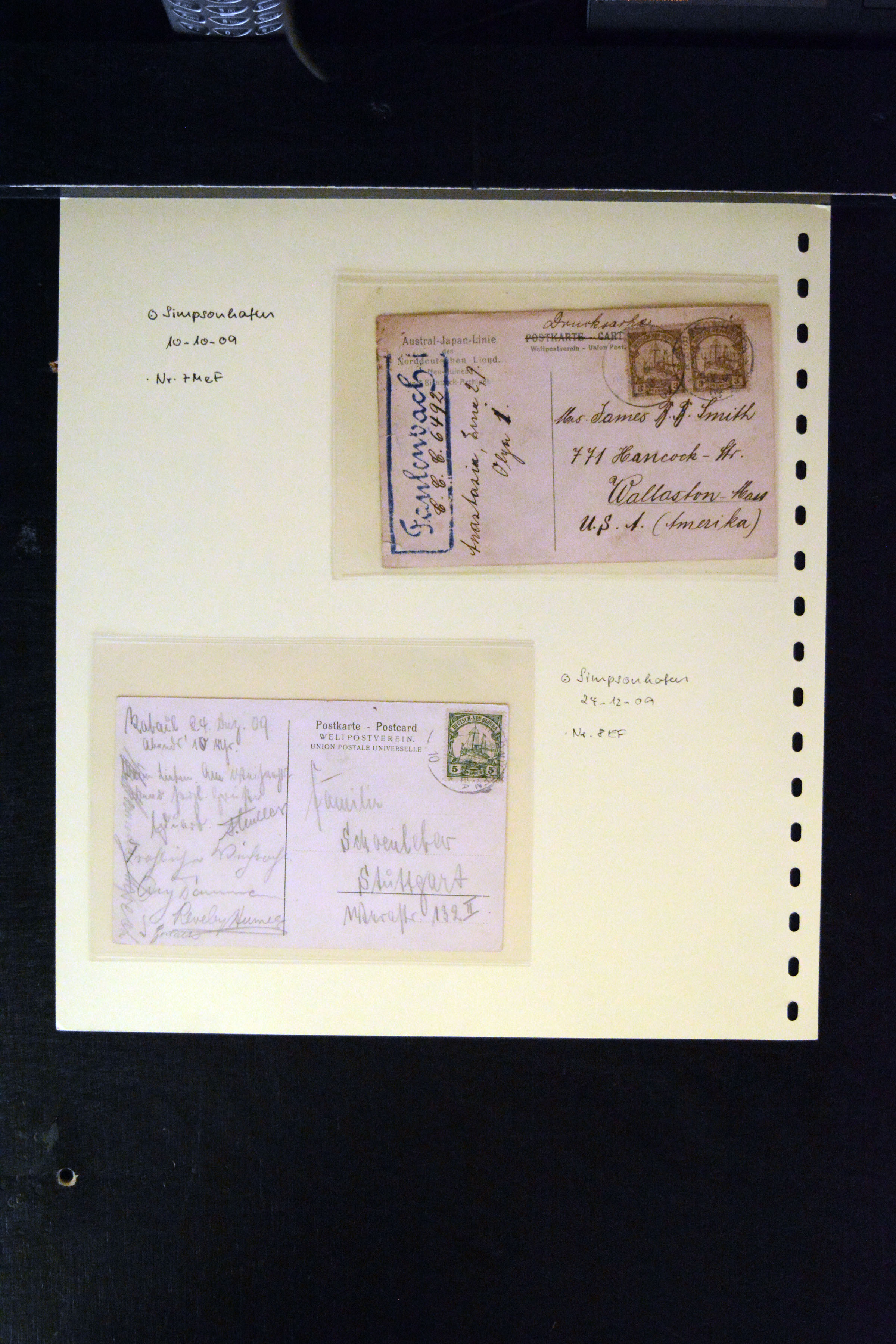 Lot 3798 - Main catalogue german new guinea -  Heinrich Koehler Auktionen Auction #371- Day 3