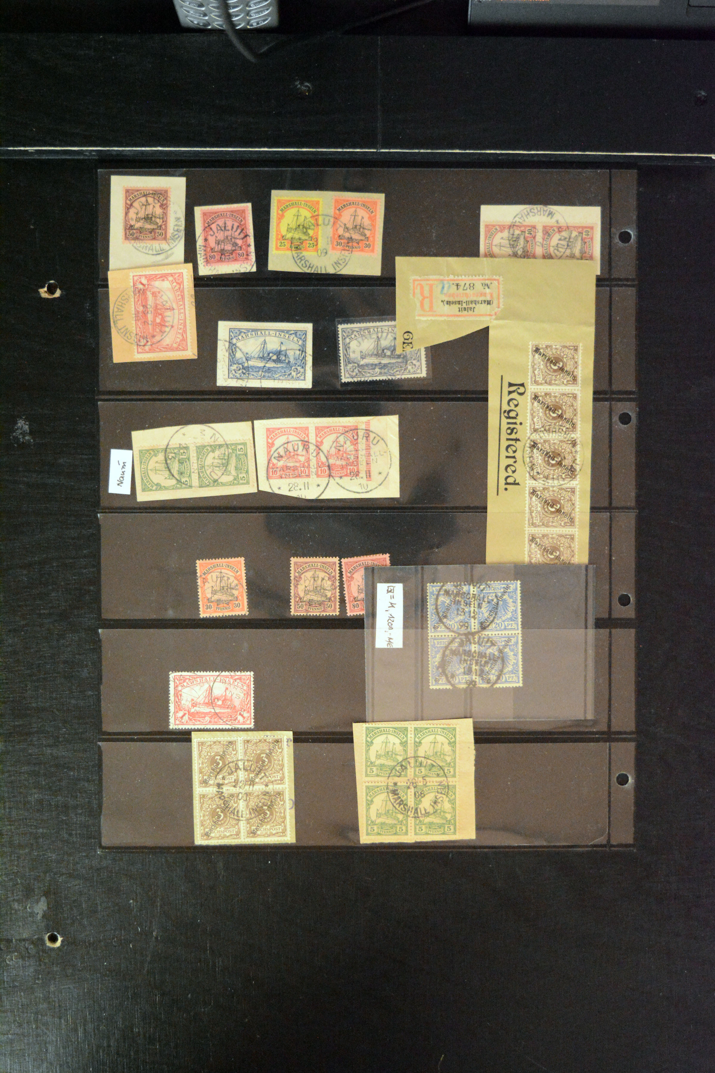 Lot 3817 - german colonies and offices abroad marshall islands -  Heinrich Koehler Auktionen Auction #371- Day 3