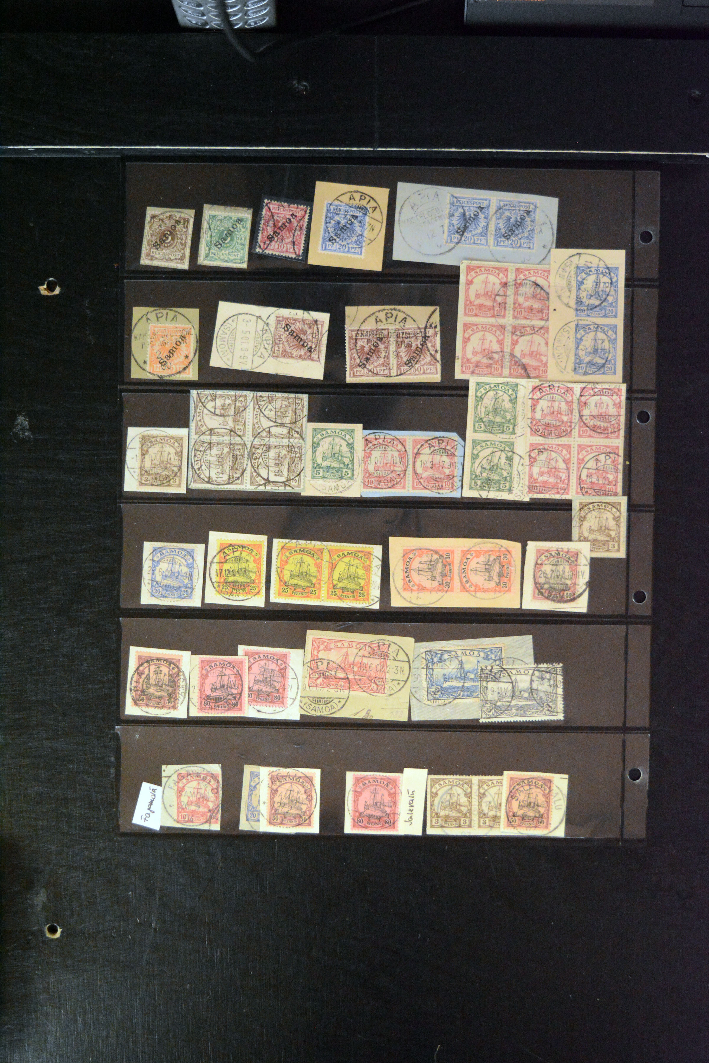 Lot 3819 - german colonies and offices abroad samoa -  Heinrich Koehler Auktionen Auction #371- Day 3