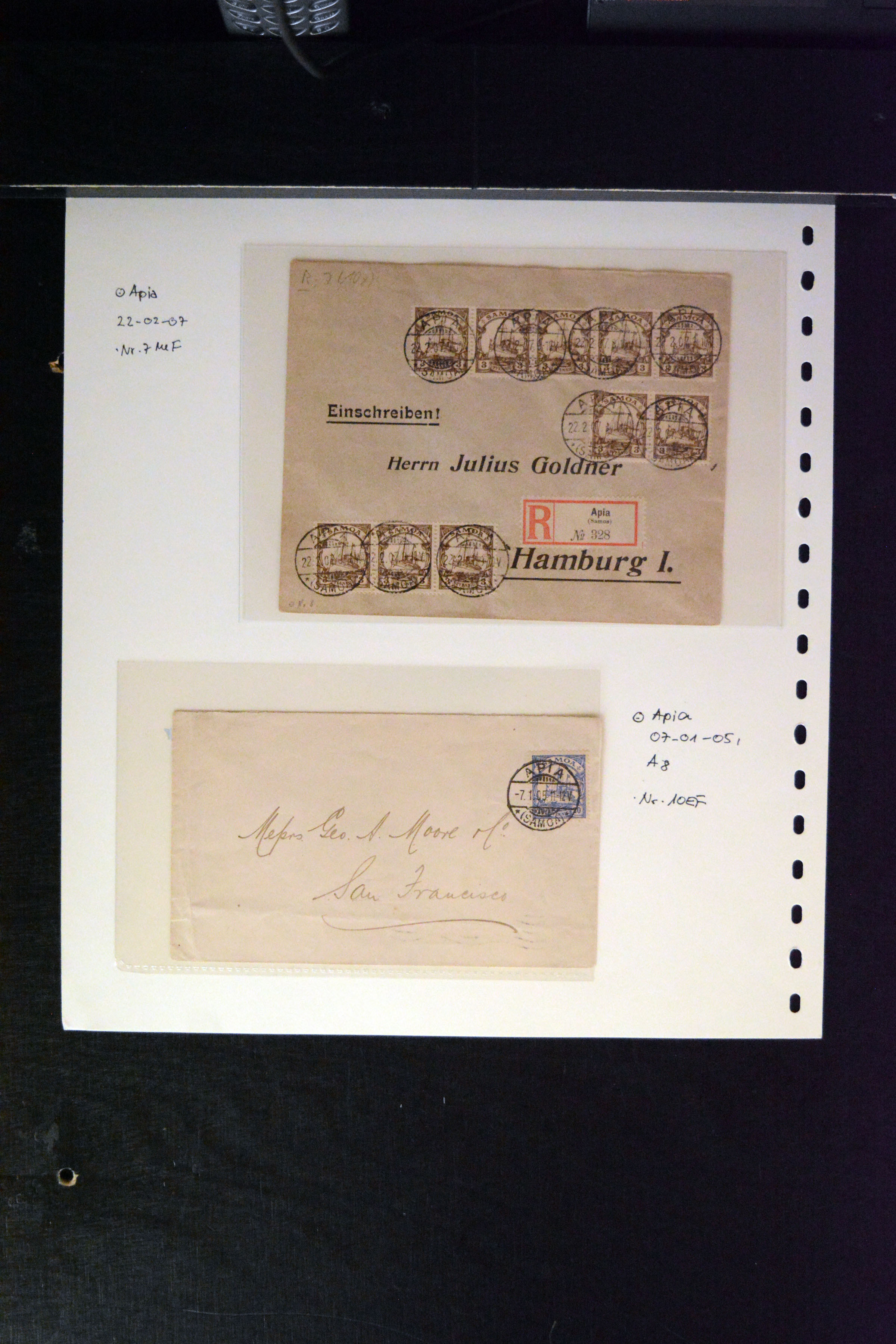 Lot 3820 - german colonies and offices abroad samoa -  Heinrich Koehler Auktionen Auction #371- Day 3