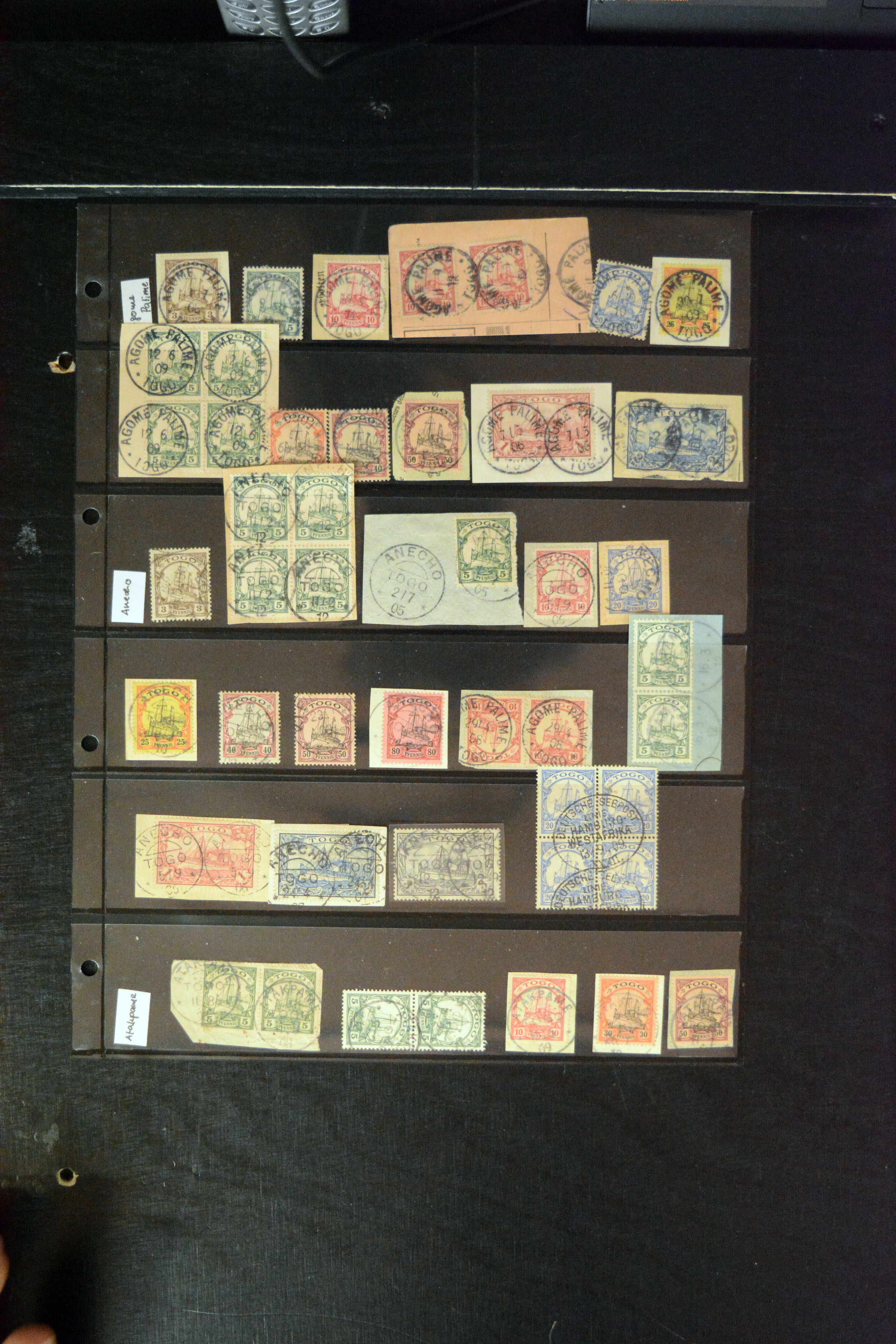 Lot 3821 - german colonies and offices abroad togo -  Heinrich Koehler Auktionen Auction #371- Day 3