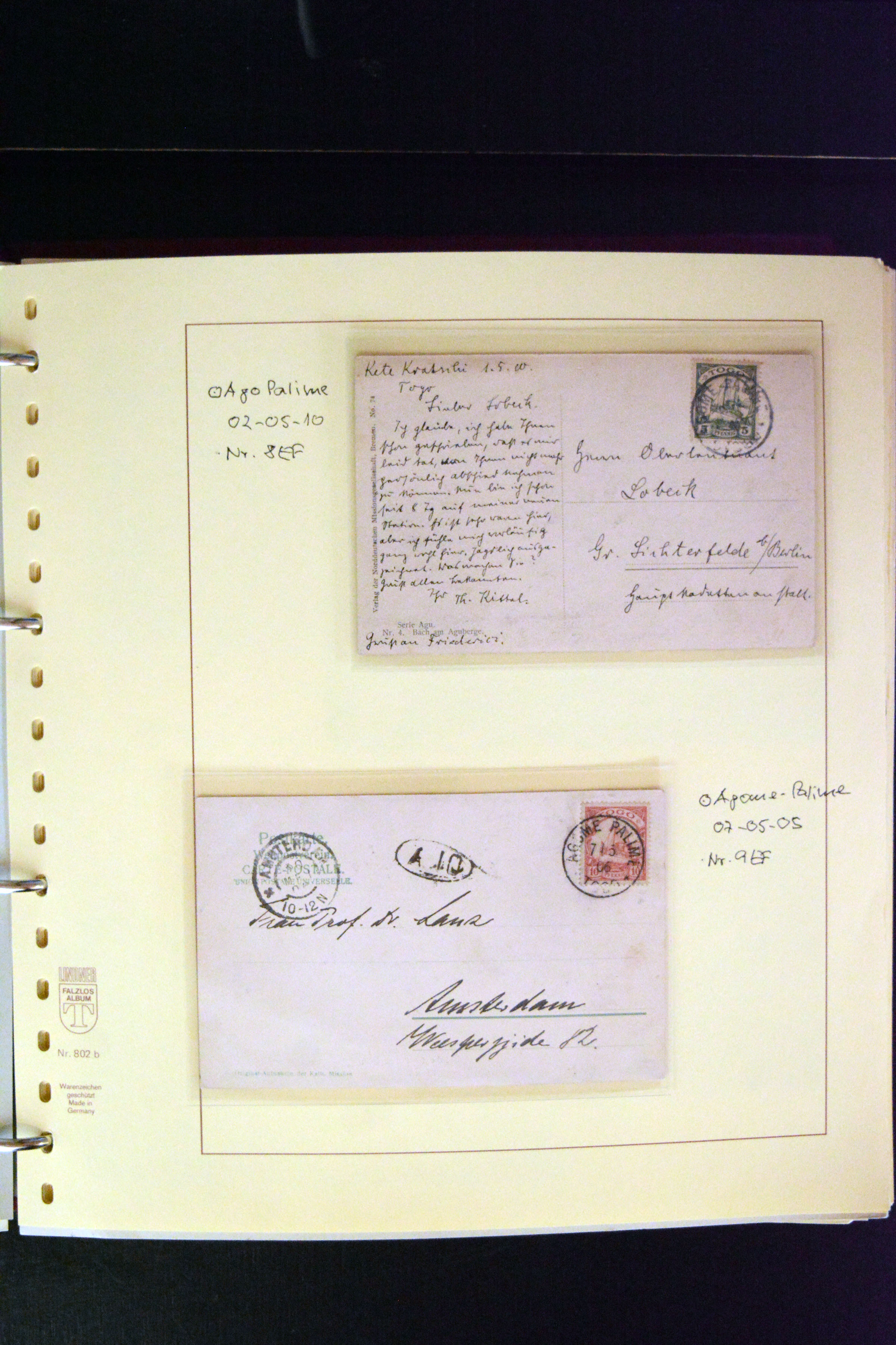 Lot 3822 - german colonies and offices abroad togo -  Heinrich Koehler Auktionen Auction #371- Day 3