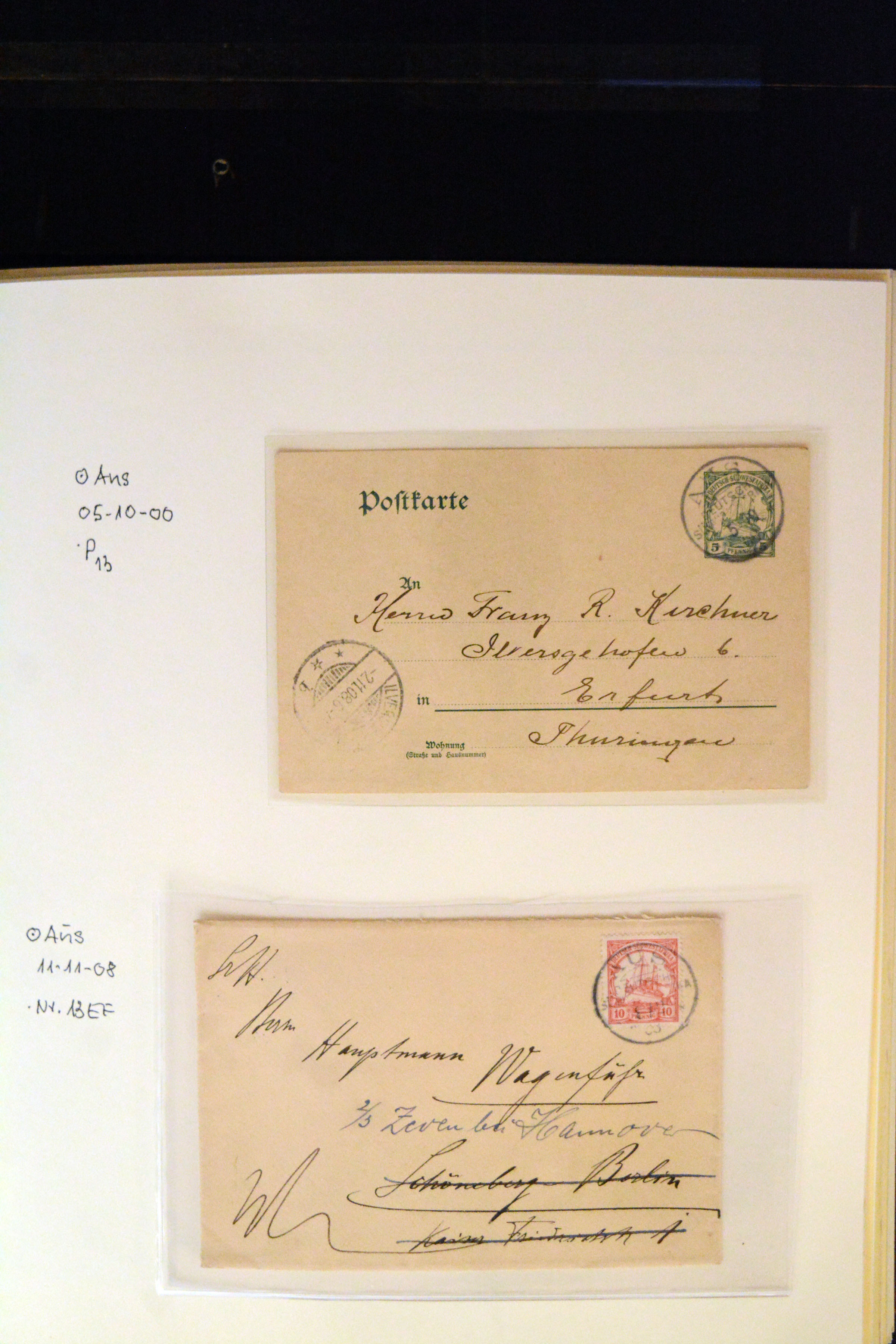 Lot 3807 - german colonies and offices abroad german south-west africa -  Heinrich Koehler Auktionen Auction #371- Day 3