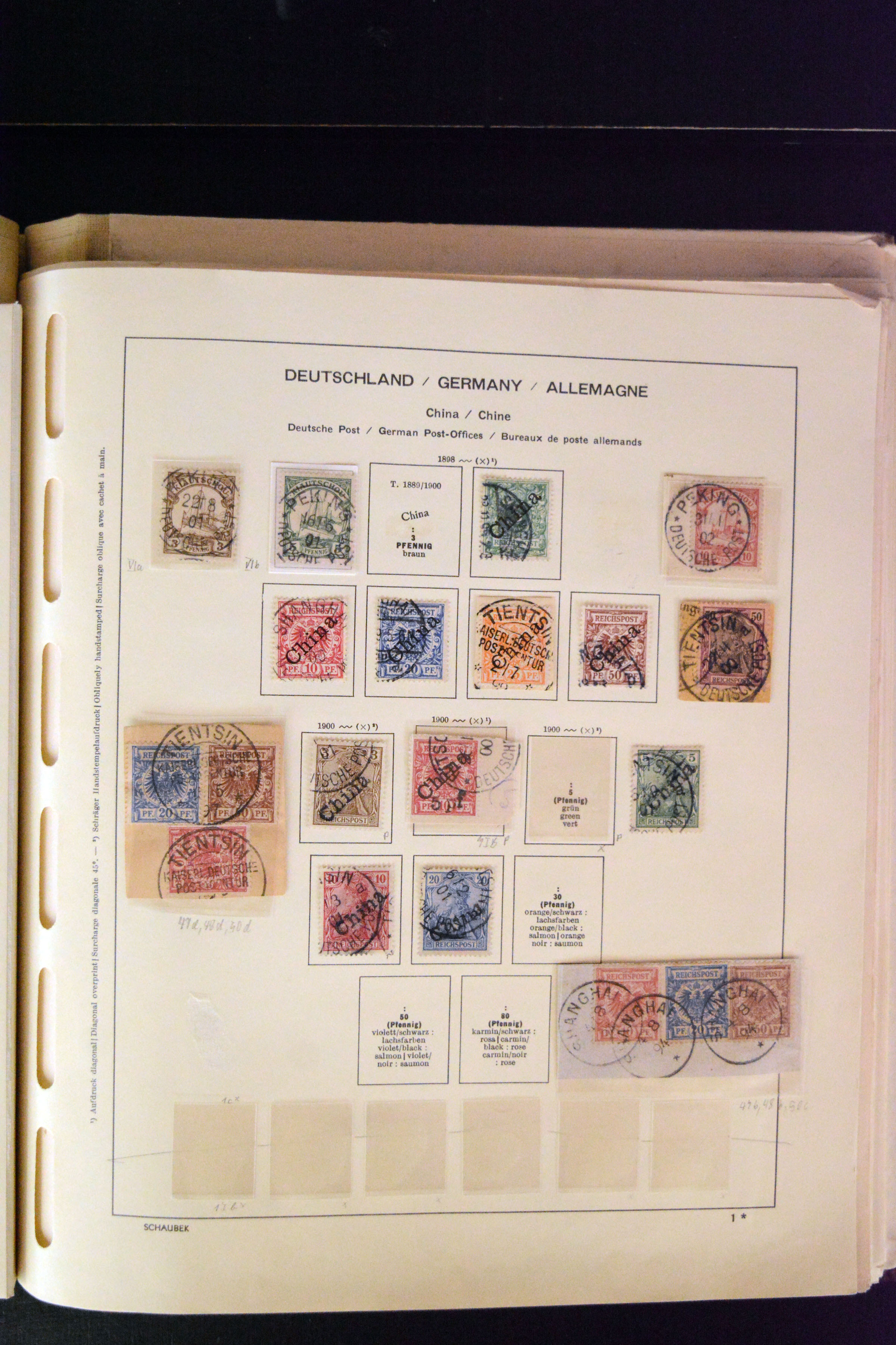 Lot 3761 - Main catalogue german colonies and offices abroad - Heinrich Koehler Auktionen Auction #371- Day 3 Lot 3761 - Main catalogue german colonies and offices abroad - Heinrich Koehler Auktionen Auction #371- Day 3