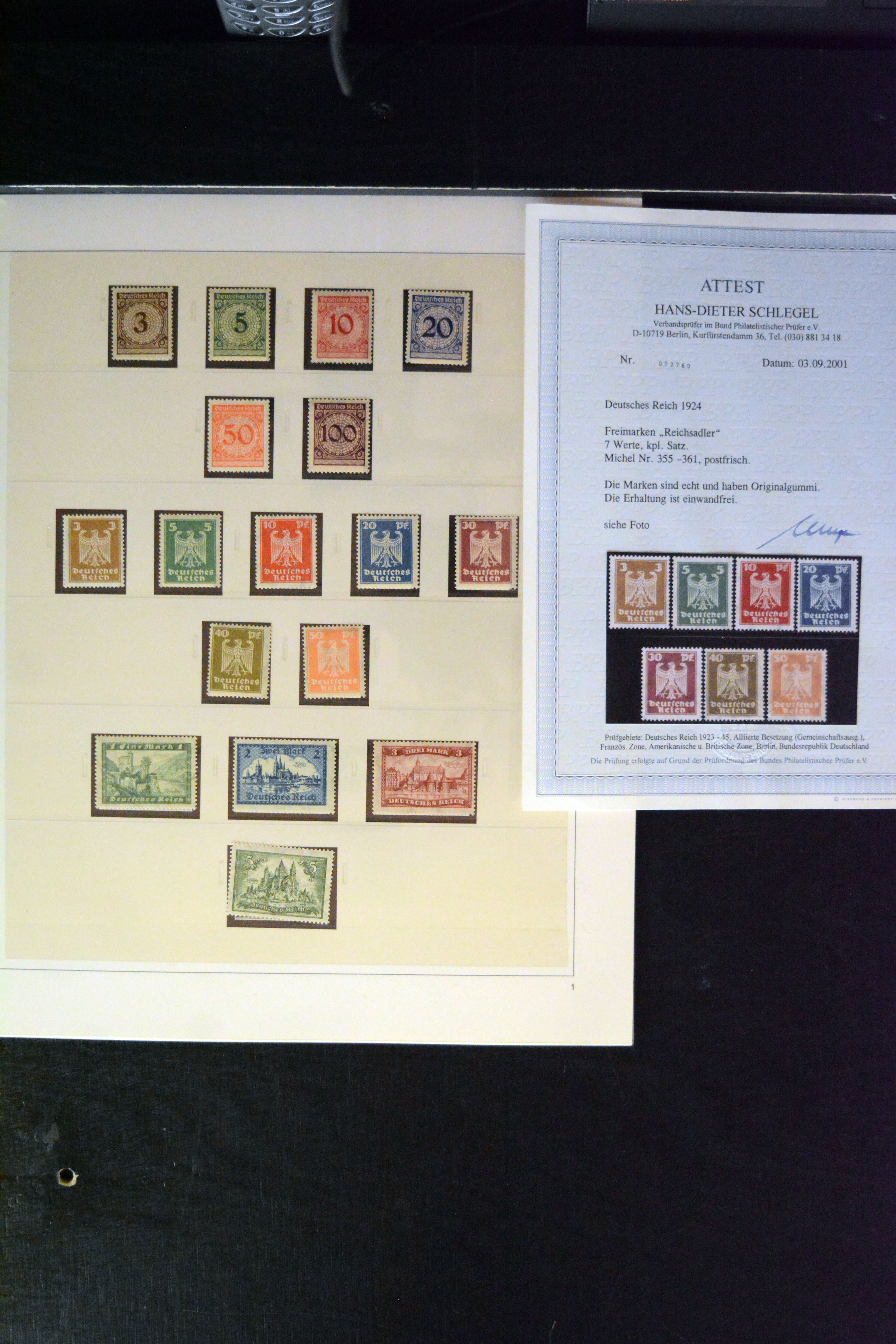 Lot 3697 - Main catalogue German Empire - Heinrich Koehler Auktionen Auction #371- Day 3 Lot 3697 - Main catalogue German Empire - Heinrich Koehler Auktionen Auction #371- Day 3
