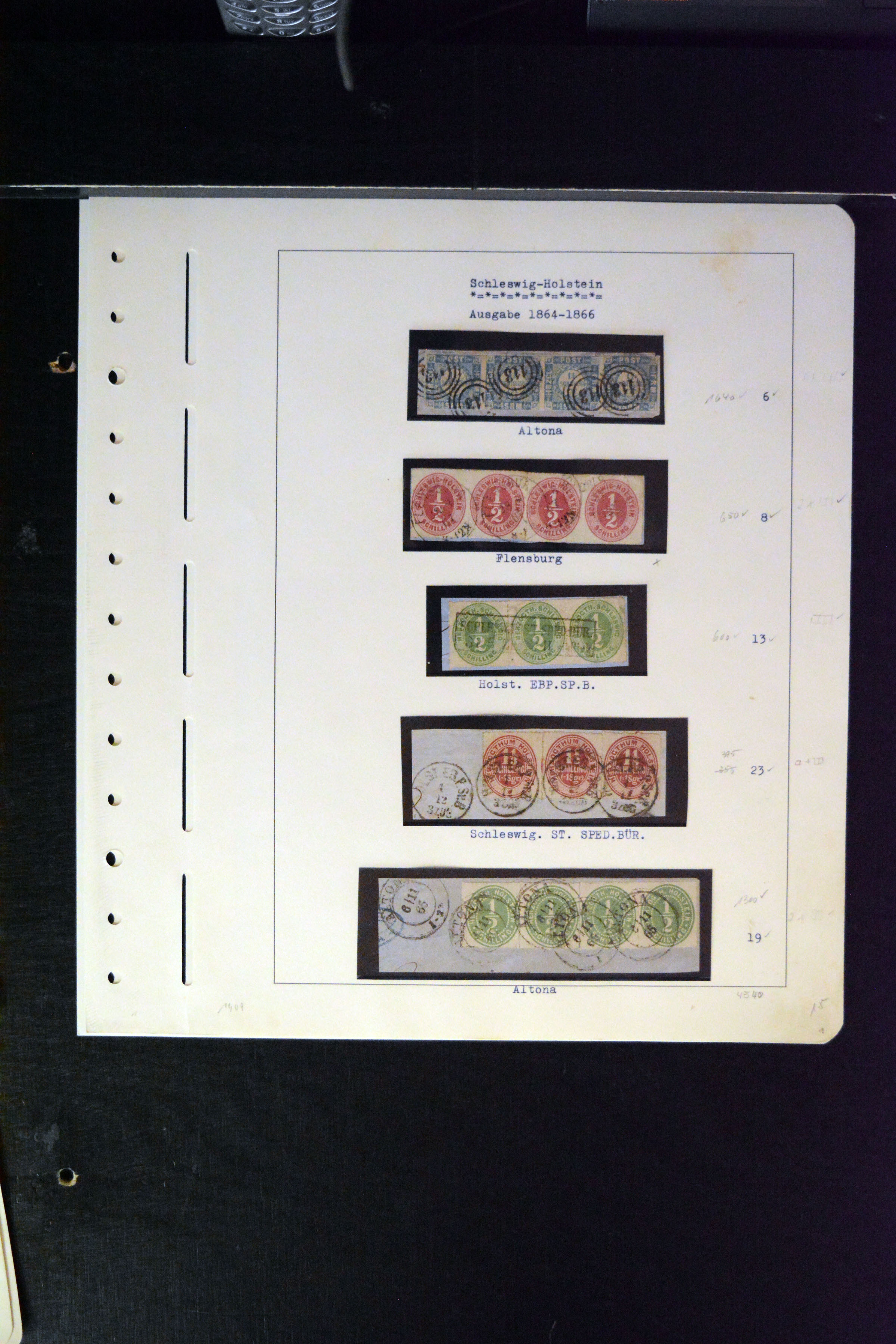 Lot 3627 - german states schleswig-holstein -  Heinrich Koehler Auktionen Auction #371- Day 3