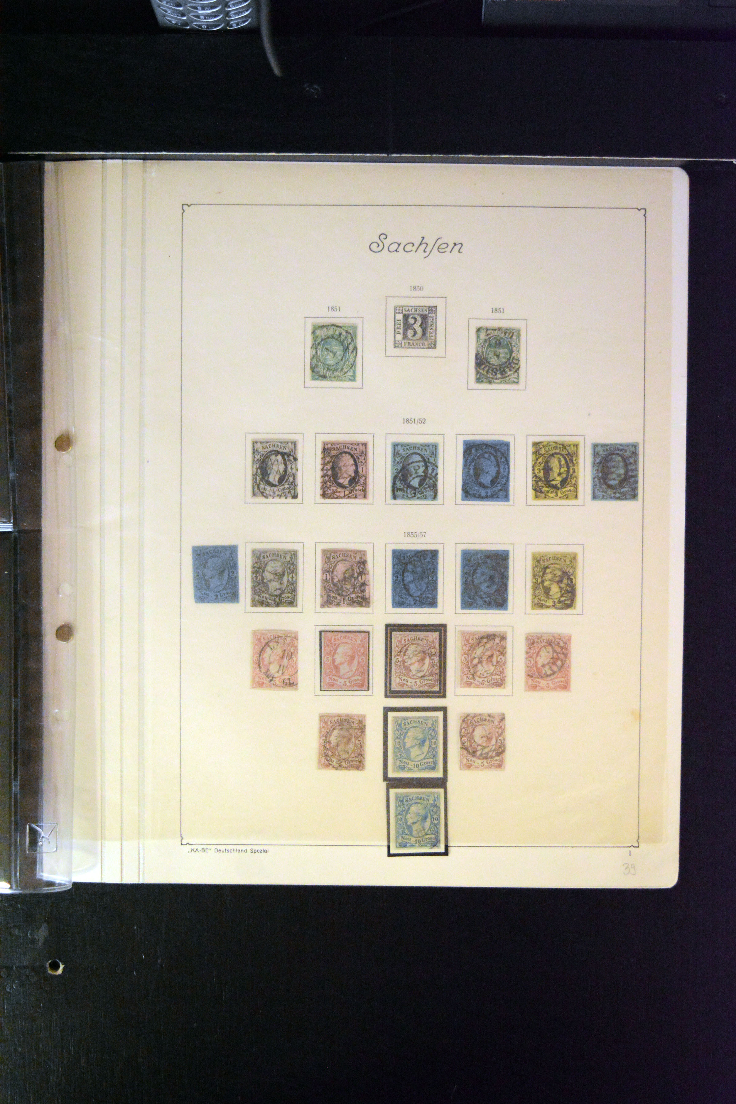 Lot 3620 - german states saxony -  Heinrich Koehler Auktionen Auction #371- Day 3