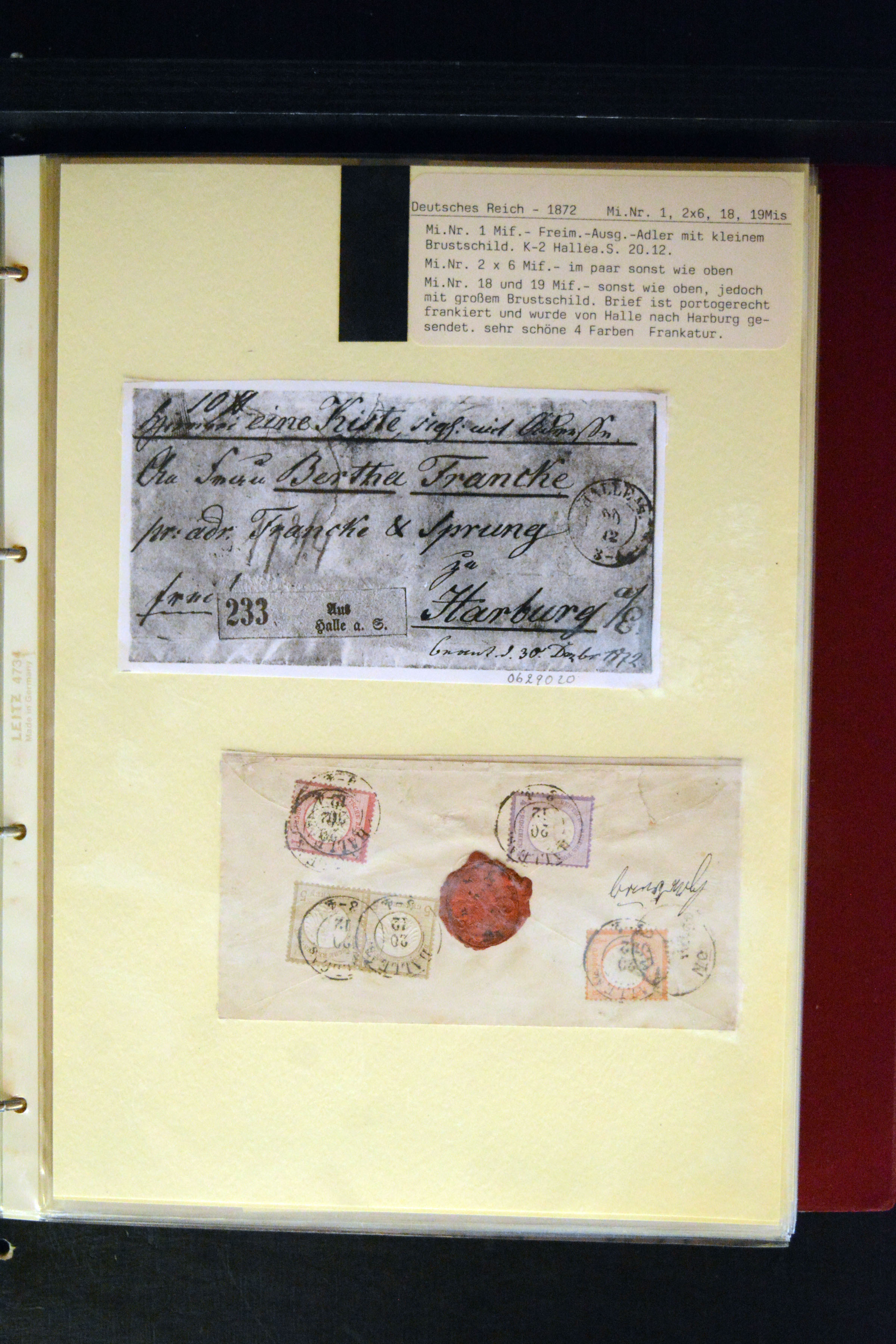 Lot 3710 - Main catalogue German Empire - Heinrich Koehler Auktionen Auction #371- Day 3 Lot 3710 - Main catalogue German Empire - Heinrich Koehler Auktionen Auction #371- Day 3