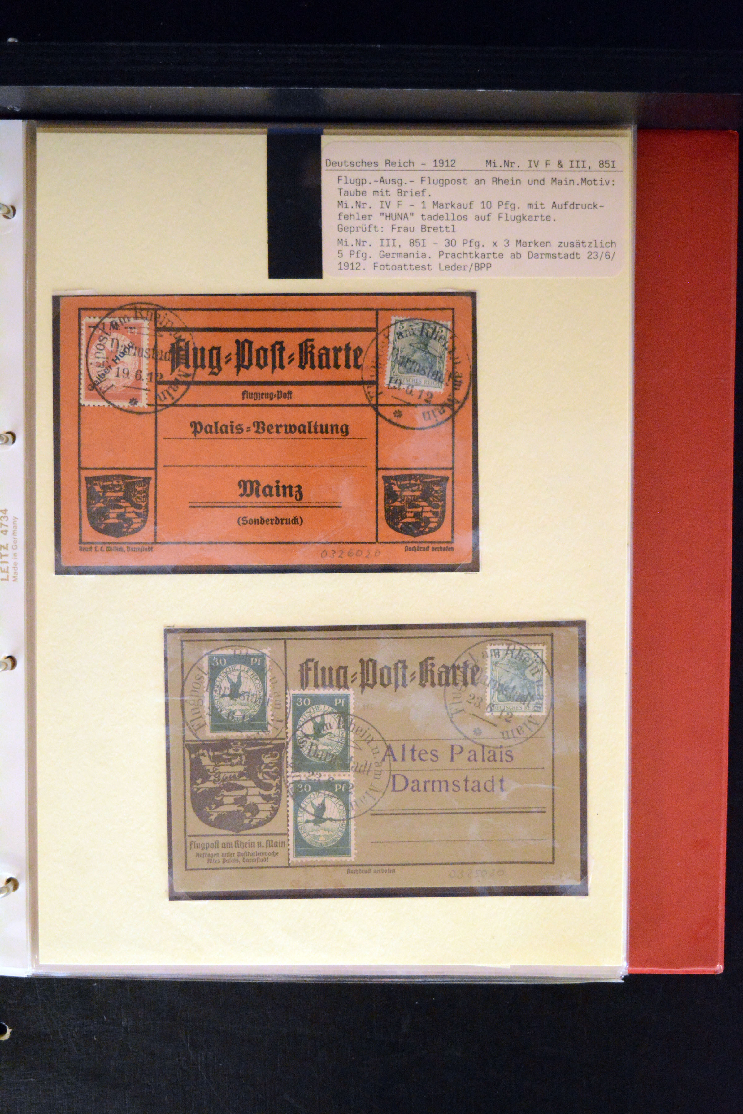 Lot 3509 - airmail german airmail - Heinrich Koehler Auktionen Auction #371- Day 3 Lot 3509 - airmail german airmail - Heinrich Koehler Auktionen Auction #371- Day 3