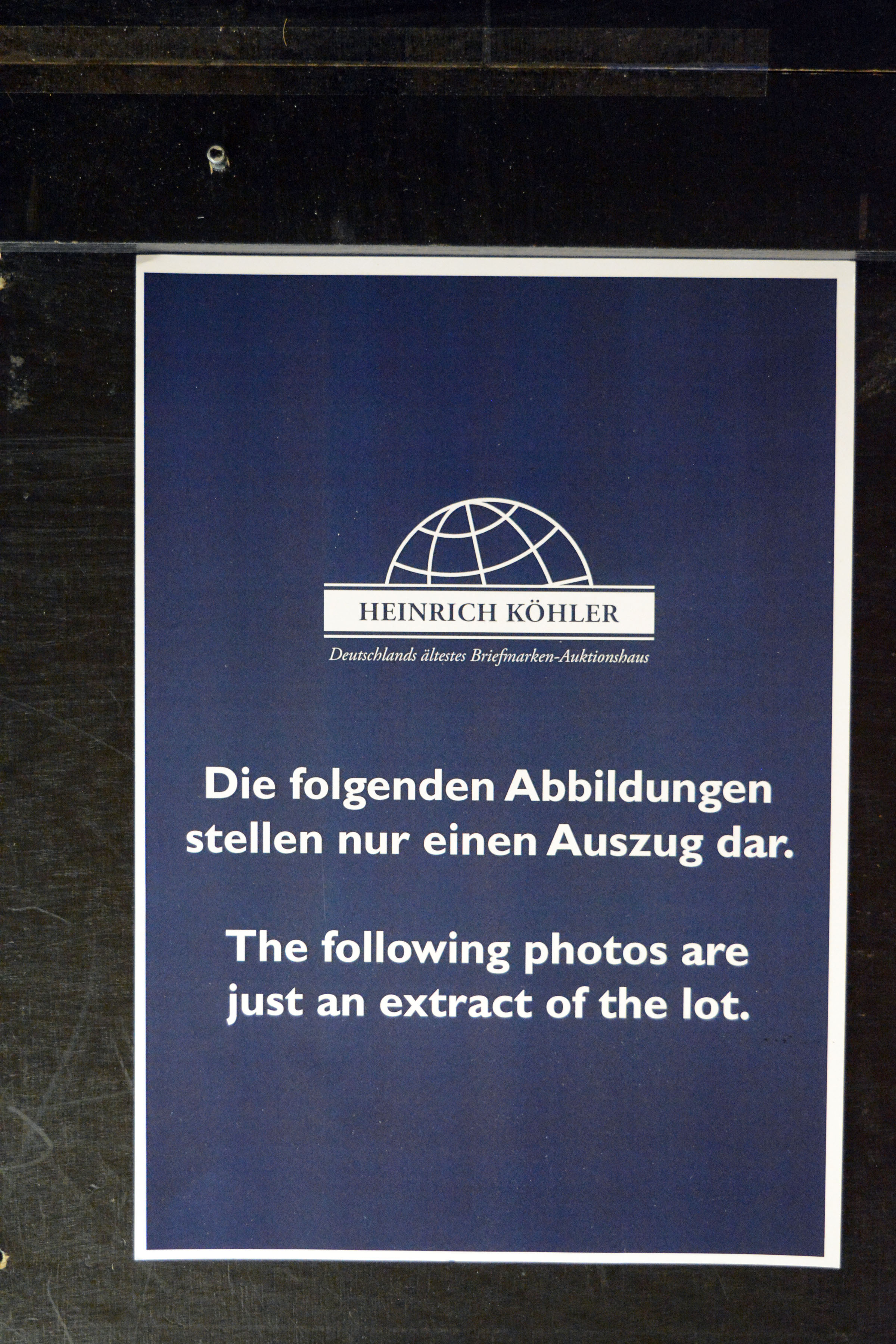 Lot 3384 - Main catalogue all world - Heinrich Koehler Auktionen Auction #371- Day 3 Lot 3384 - Main catalogue all world - Heinrich Koehler Auktionen Auction #371- Day 3