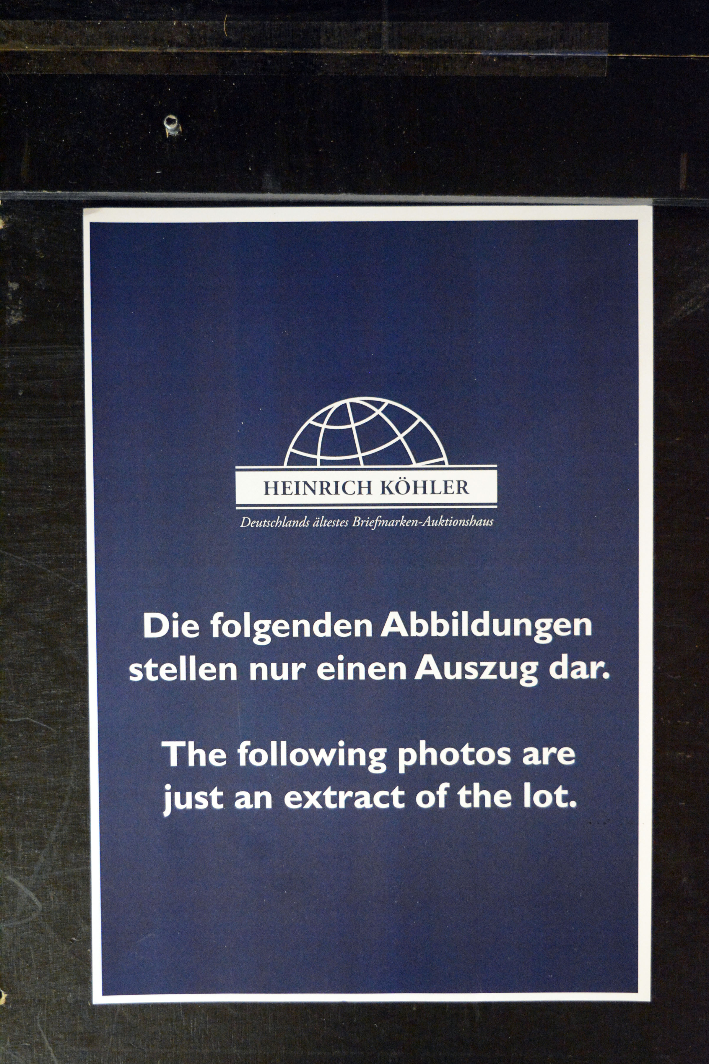 Lot 3392 - Main catalogue all world - Heinrich Koehler Auktionen Auction #371- Day 3 Lot 3392 - Main catalogue all world - Heinrich Koehler Auktionen Auction #371- Day 3