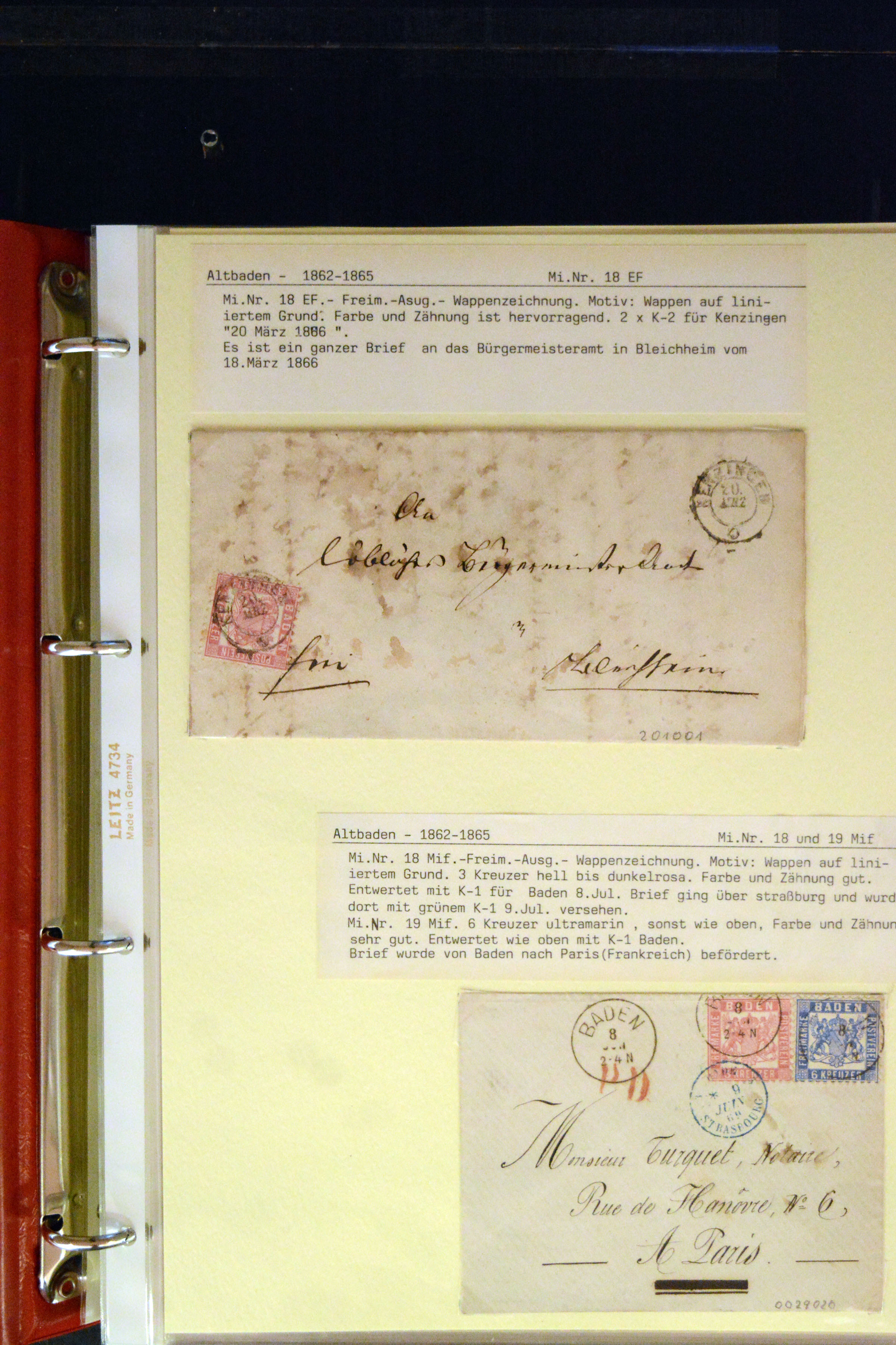 Lot 3581 - german states Baden -  Heinrich Koehler Auktionen Auction #371- Day 3