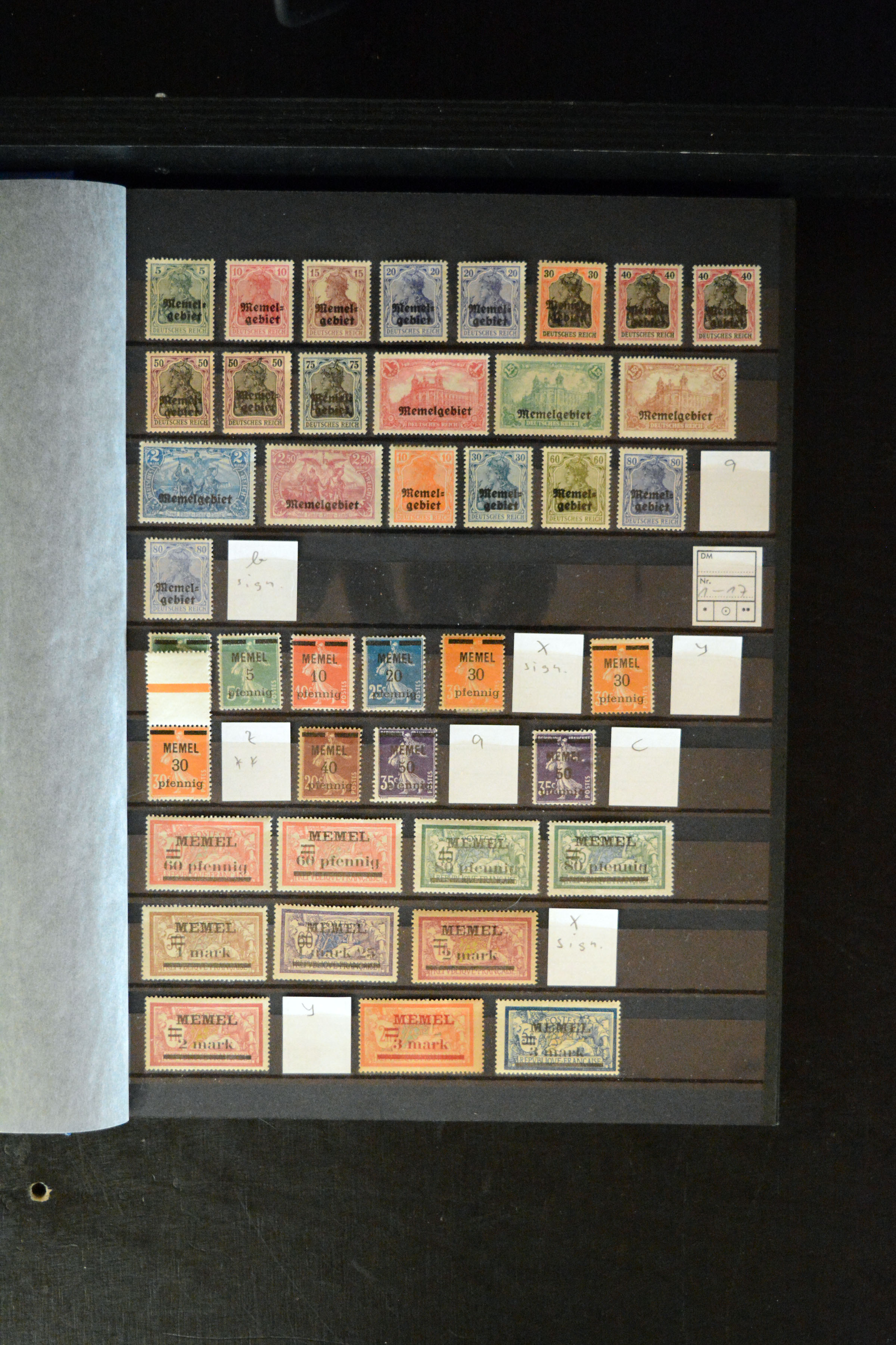 Lot 3875 - Main catalogue Memel - Heinrich Koehler Auktionen Auction #371- Day 3 Lot 3875 - Main catalogue Memel - Heinrich Koehler Auktionen Auction #371- Day 3