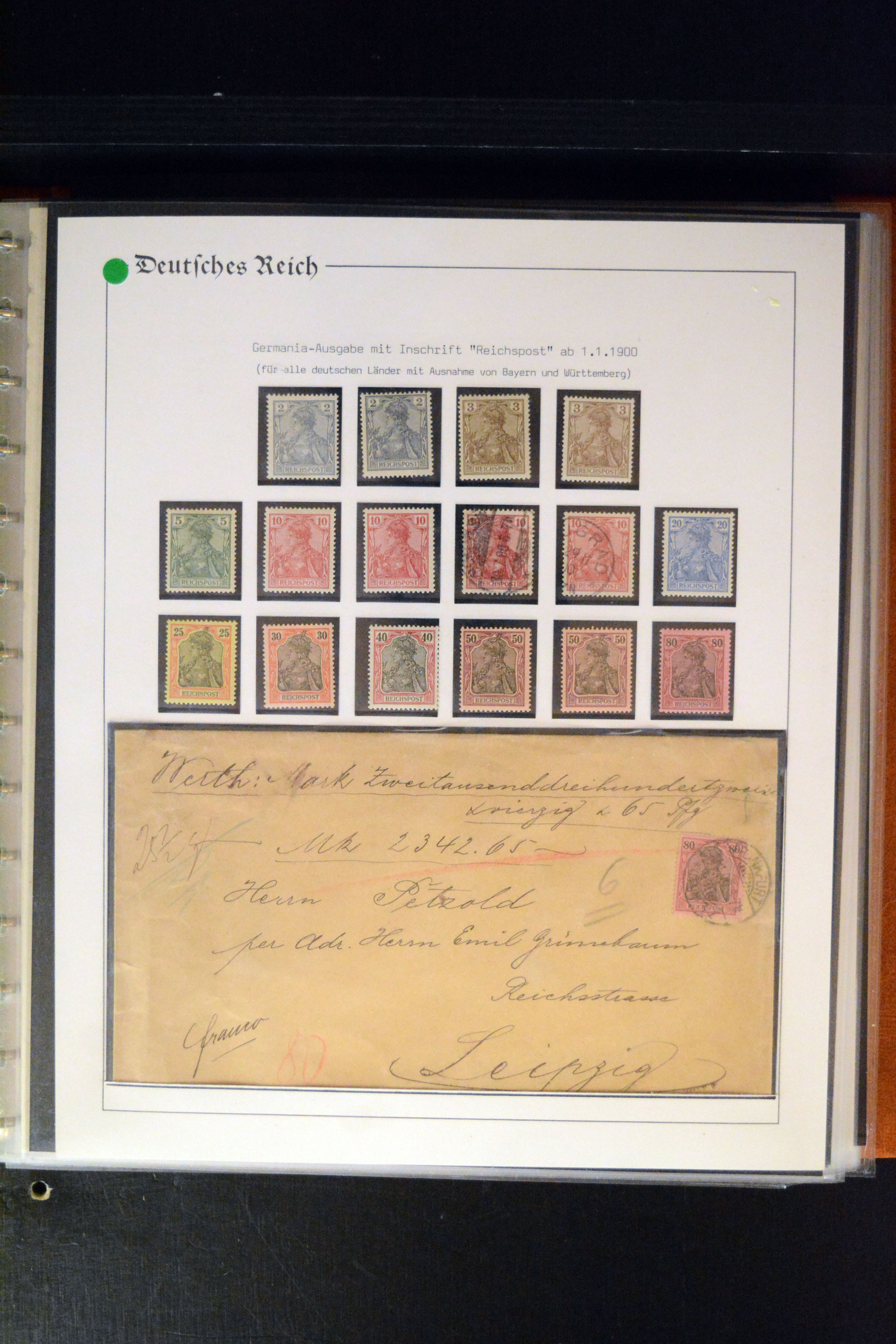 Lot 3679 - Main catalogue German Empire - Heinrich Koehler Auktionen Auction #371- Day 3 Lot 3679 - Main catalogue German Empire - Heinrich Koehler Auktionen Auction #371- Day 3