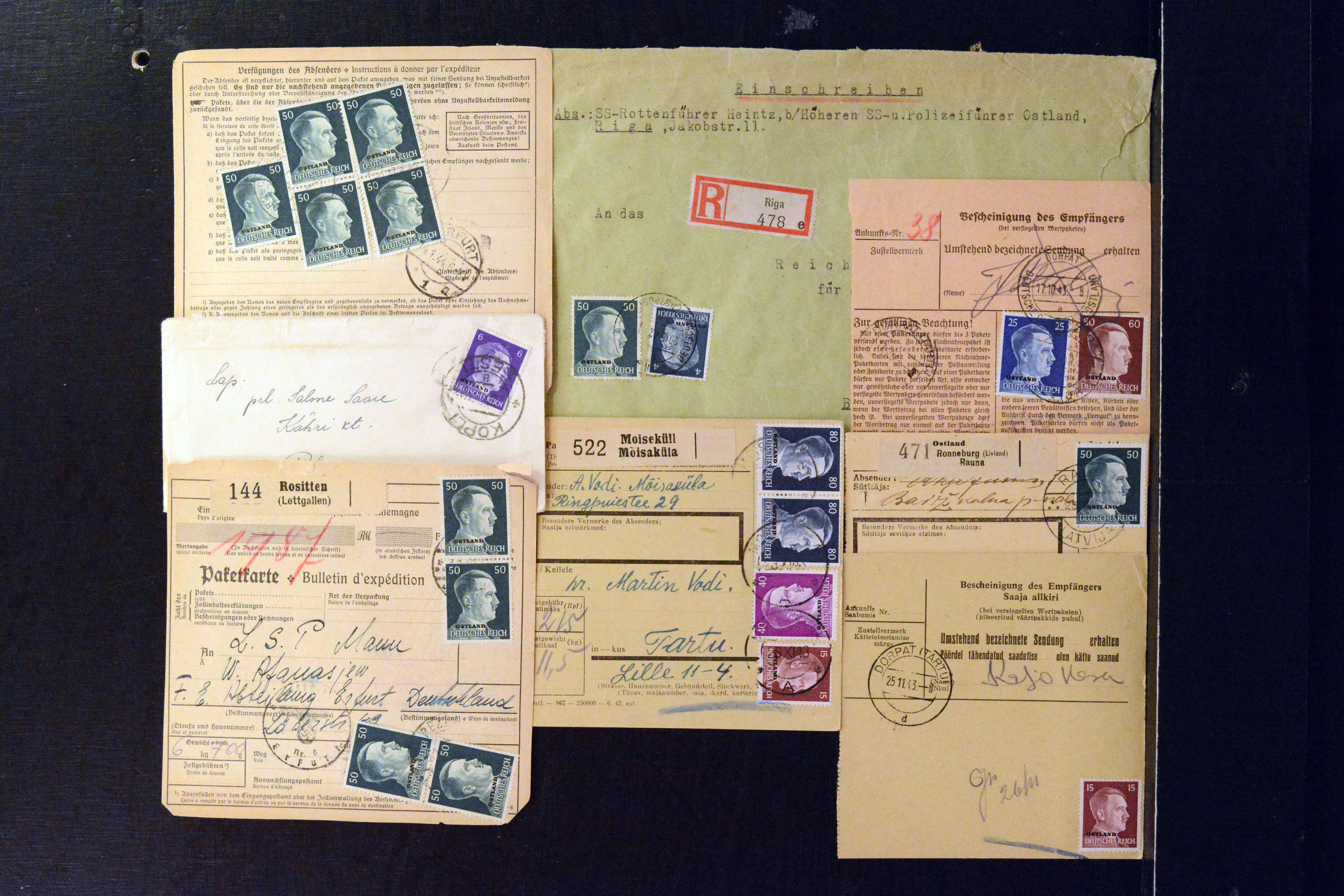 Lot 3916 - german occupation issues 1939/45 ostland -  Heinrich Koehler Auktionen Auction #371- Day 3