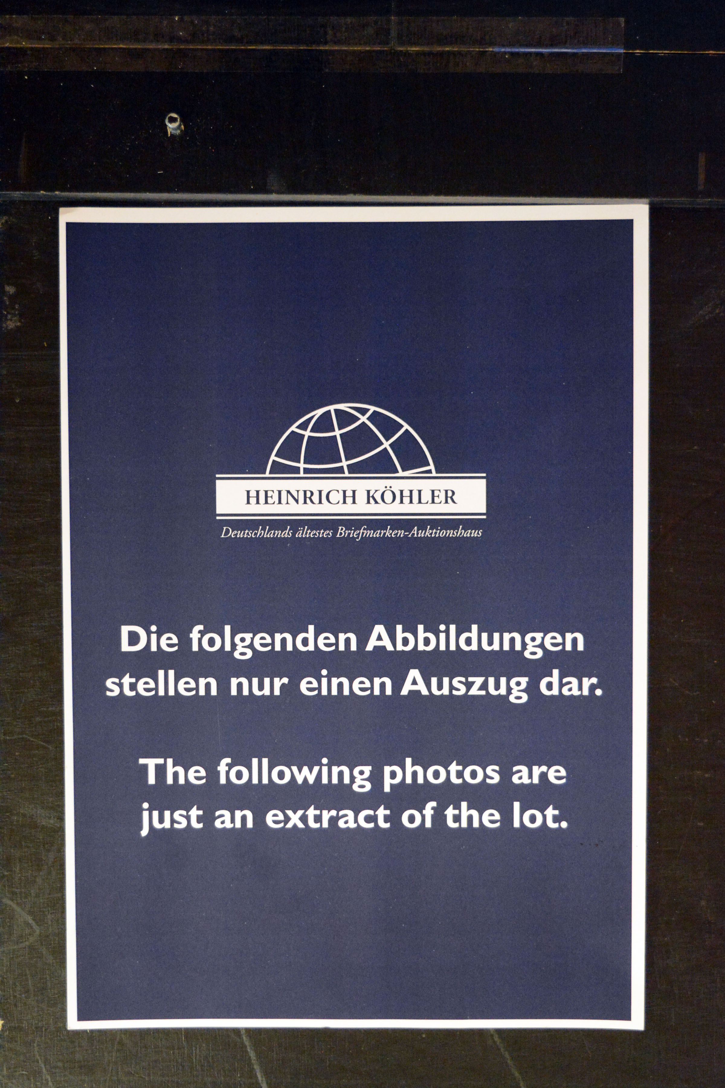 Lot 3720 - Main catalogue German Empire - Heinrich Koehler Auktionen Auction #371- Day 3 Lot 3720 - Main catalogue German Empire - Heinrich Koehler Auktionen Auction #371- Day 3