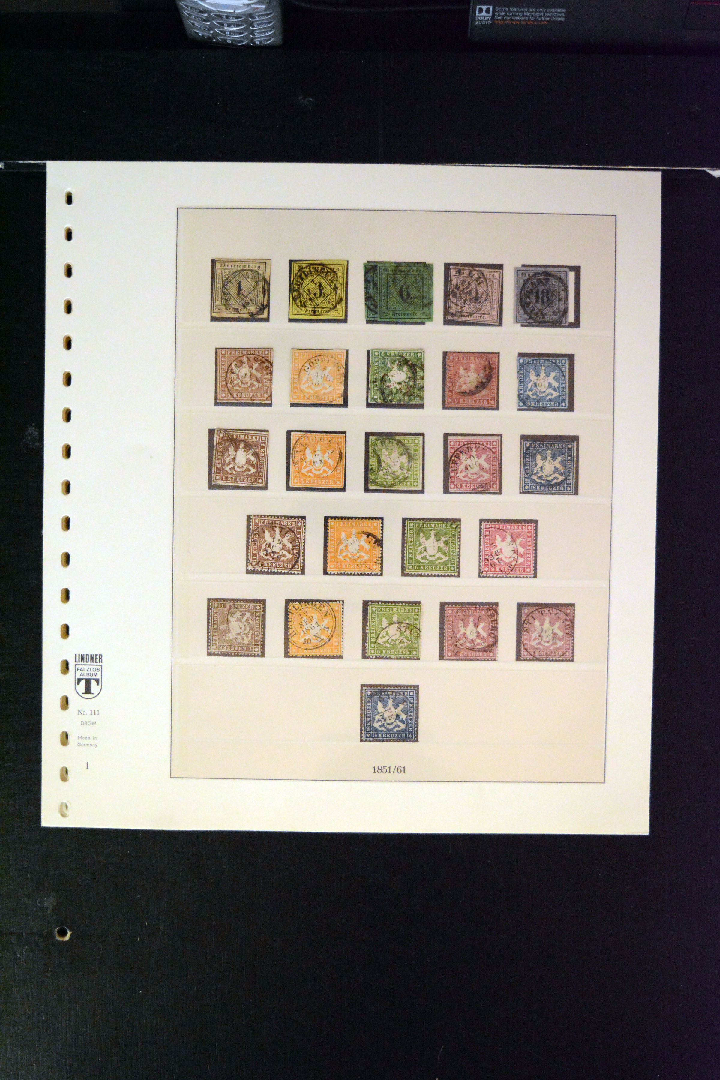 Lot 3631 - german states Wurttemberg -  Heinrich Koehler Auktionen Auction #371- Day 3
