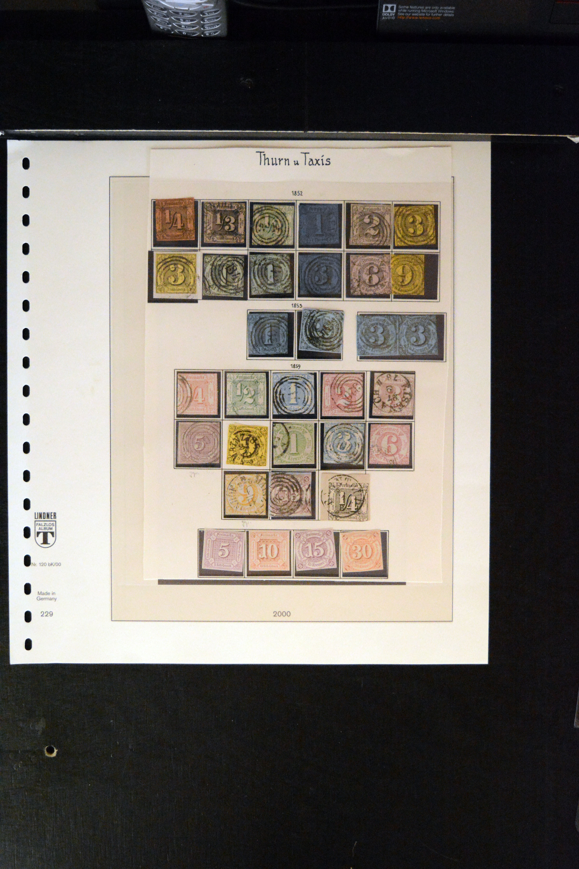 Lot 3629 - german states thurn and taxis -  Heinrich Koehler Auktionen Auction #371- Day 3