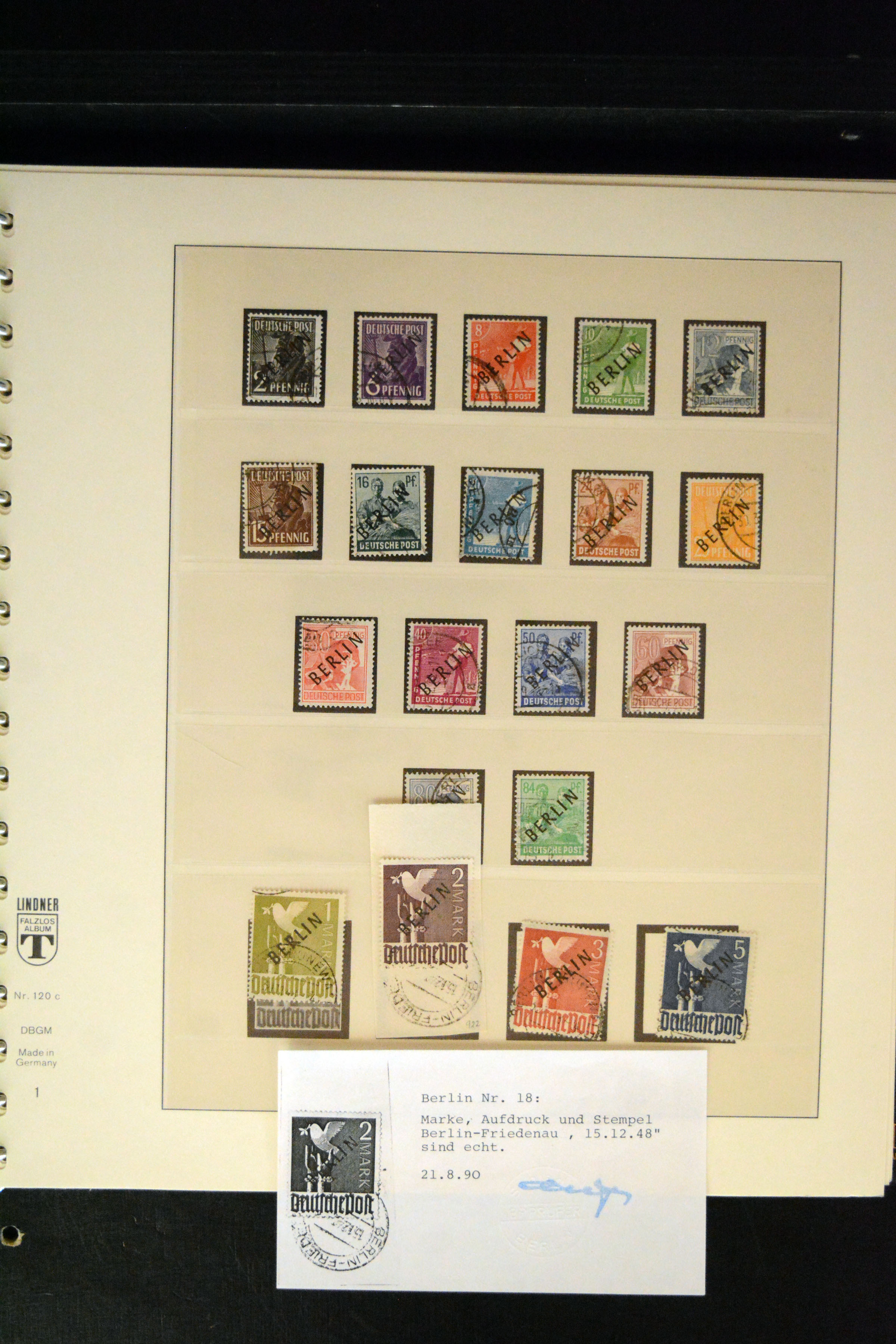 Lot 4108 - germany after 1945 berlin - Heinrich Koehler Auktionen Auction #371- Day 3 Lot 4108 - germany after 1945 berlin - Heinrich Koehler Auktionen Auction #371- Day 3