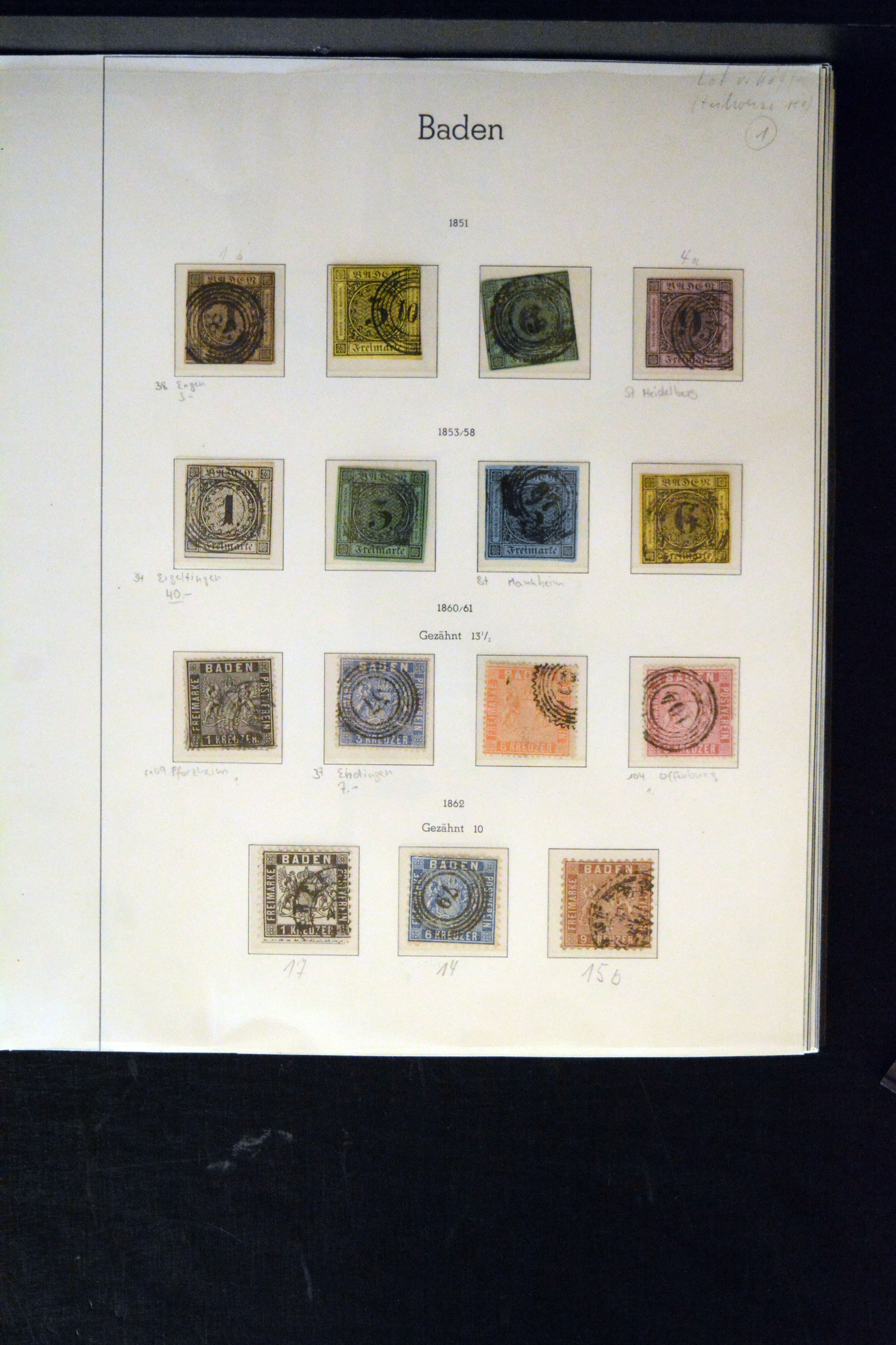 Lot 3554 - Main catalogue german states - Heinrich Koehler Auktionen Auction #371- Day 3 Lot 3554 - Main catalogue german states - Heinrich Koehler Auktionen Auction #371- Day 3
