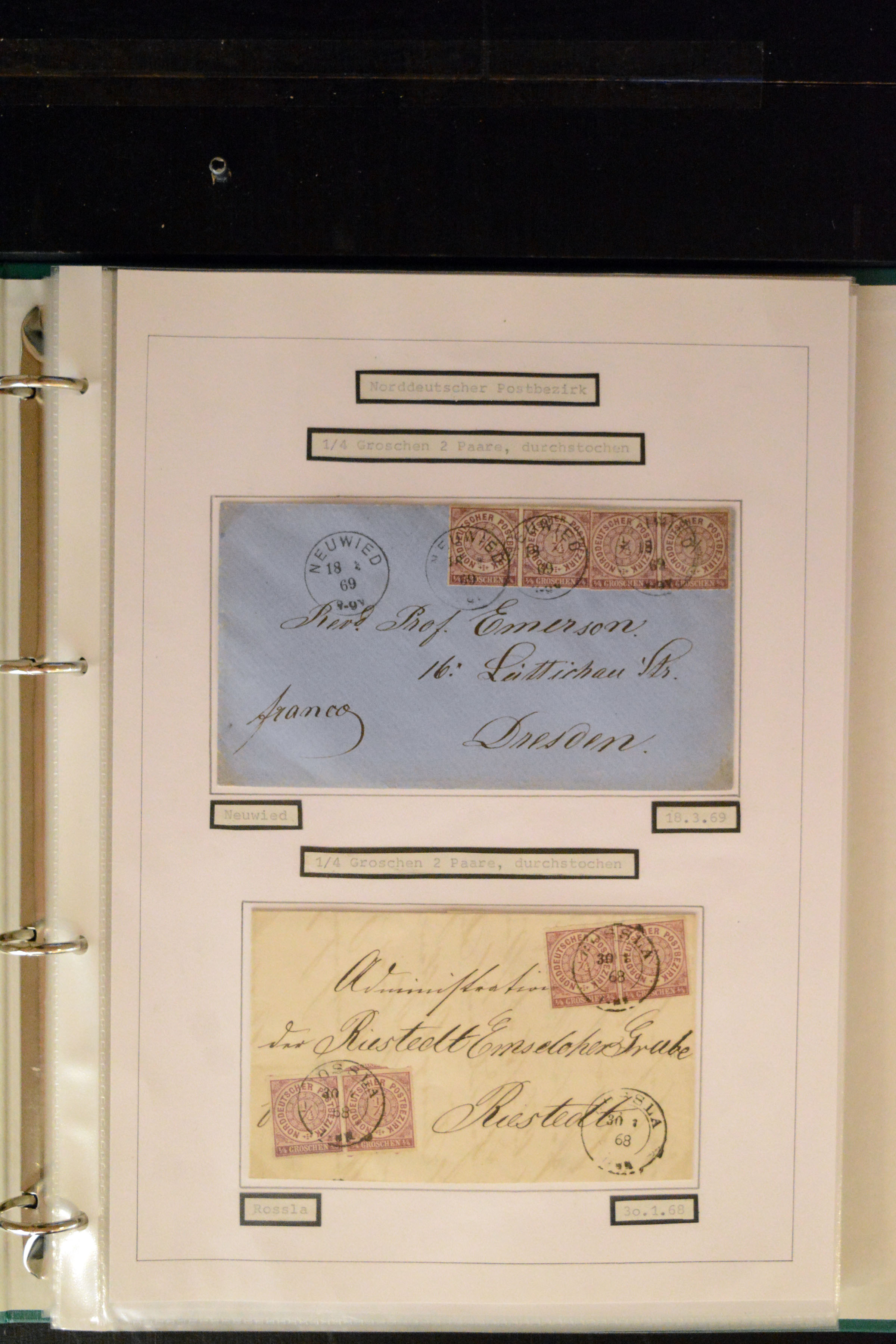 Lot 3635 - german states norddeutscher postbezirk -  Heinrich Koehler Auktionen Auction #371- Day 3