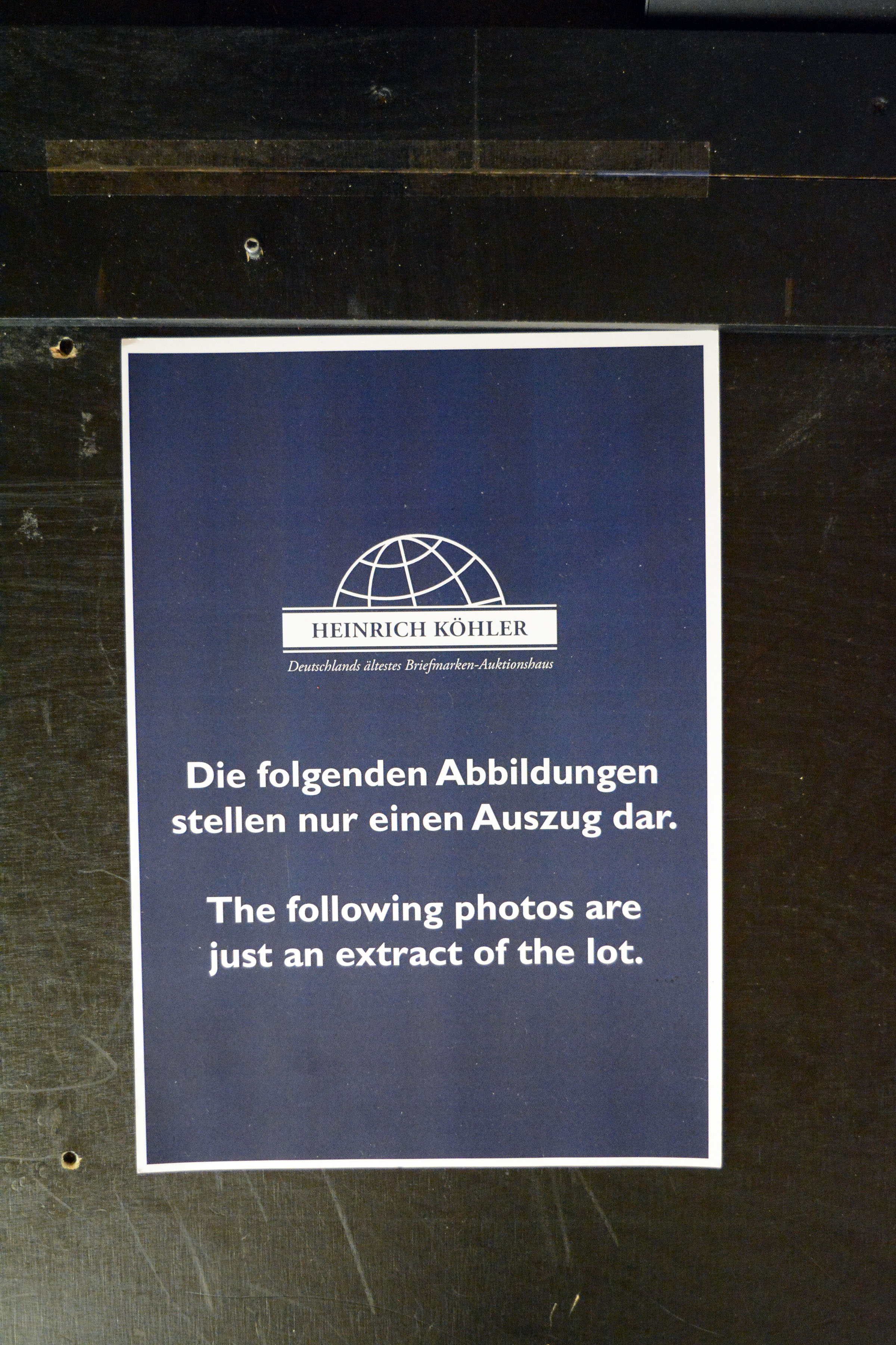 Lot 3471 - Main catalogue all  world -  Heinrich Koehler Auktionen Auction #371- Day 3